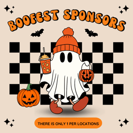 Beige Retro Happy Halloween Instagram Post