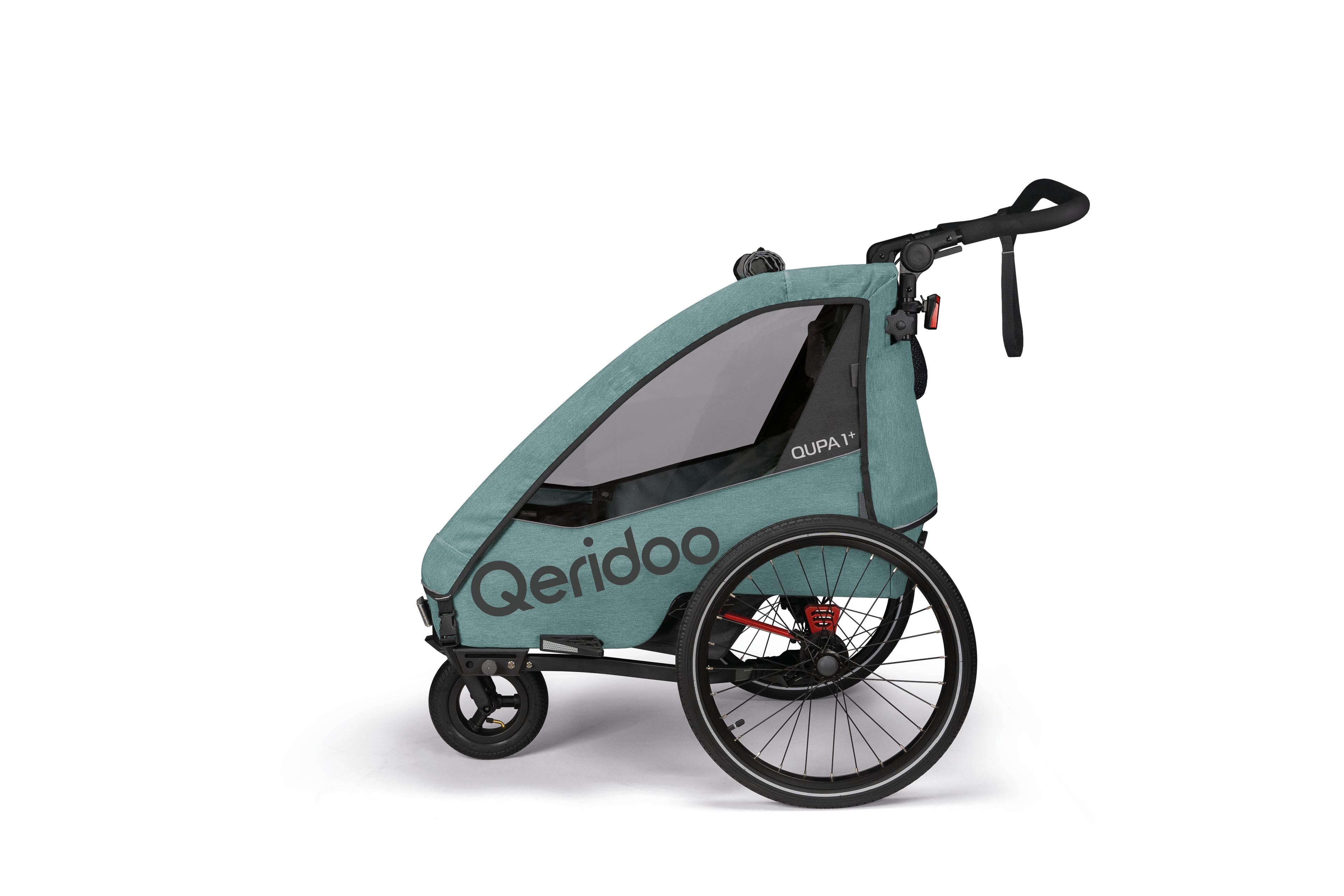 Qeridoo QUPA 1 Plus Anhänger (blau) 3