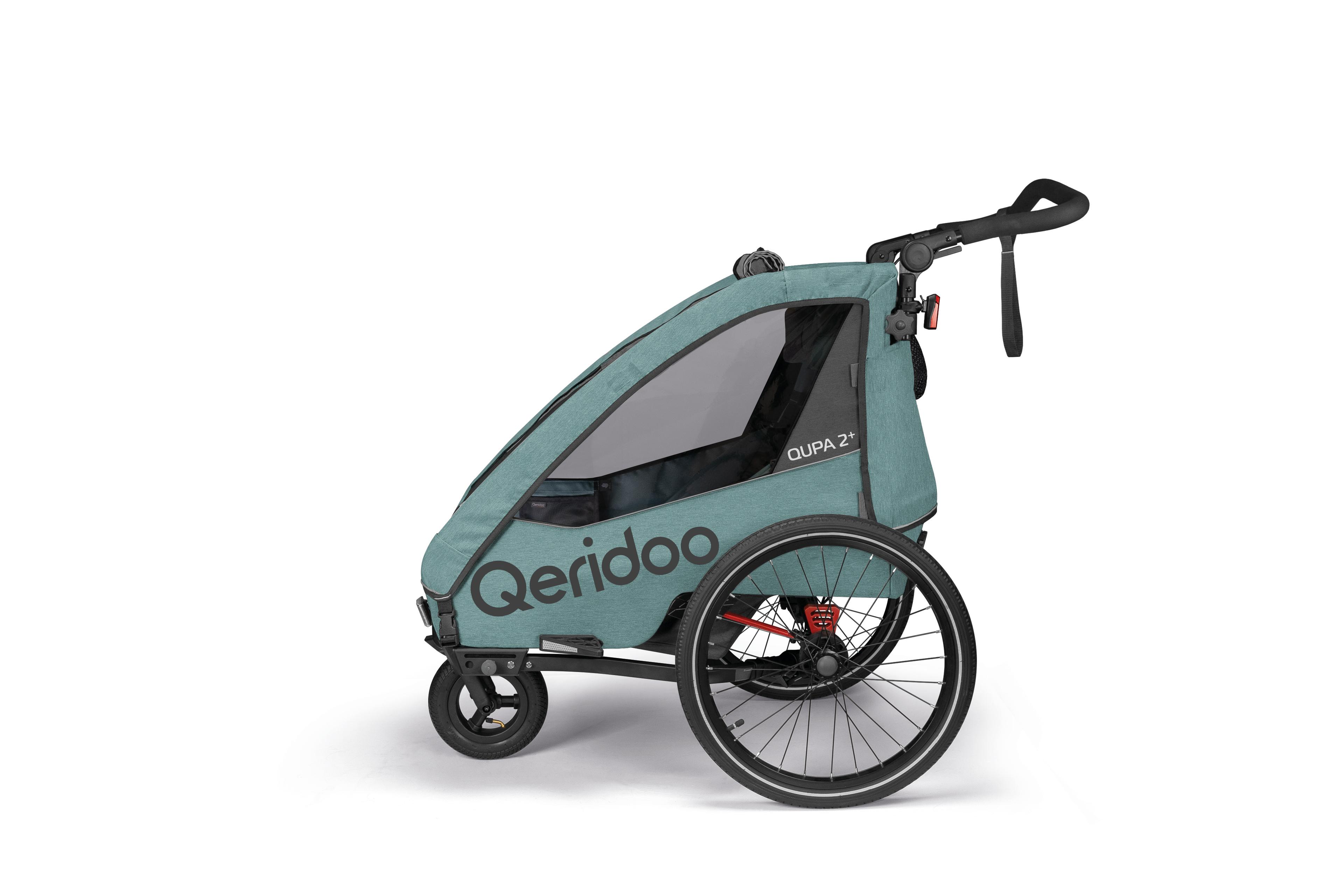 Qeridoo QUPA 2 Plus Anhänger (blau) 3