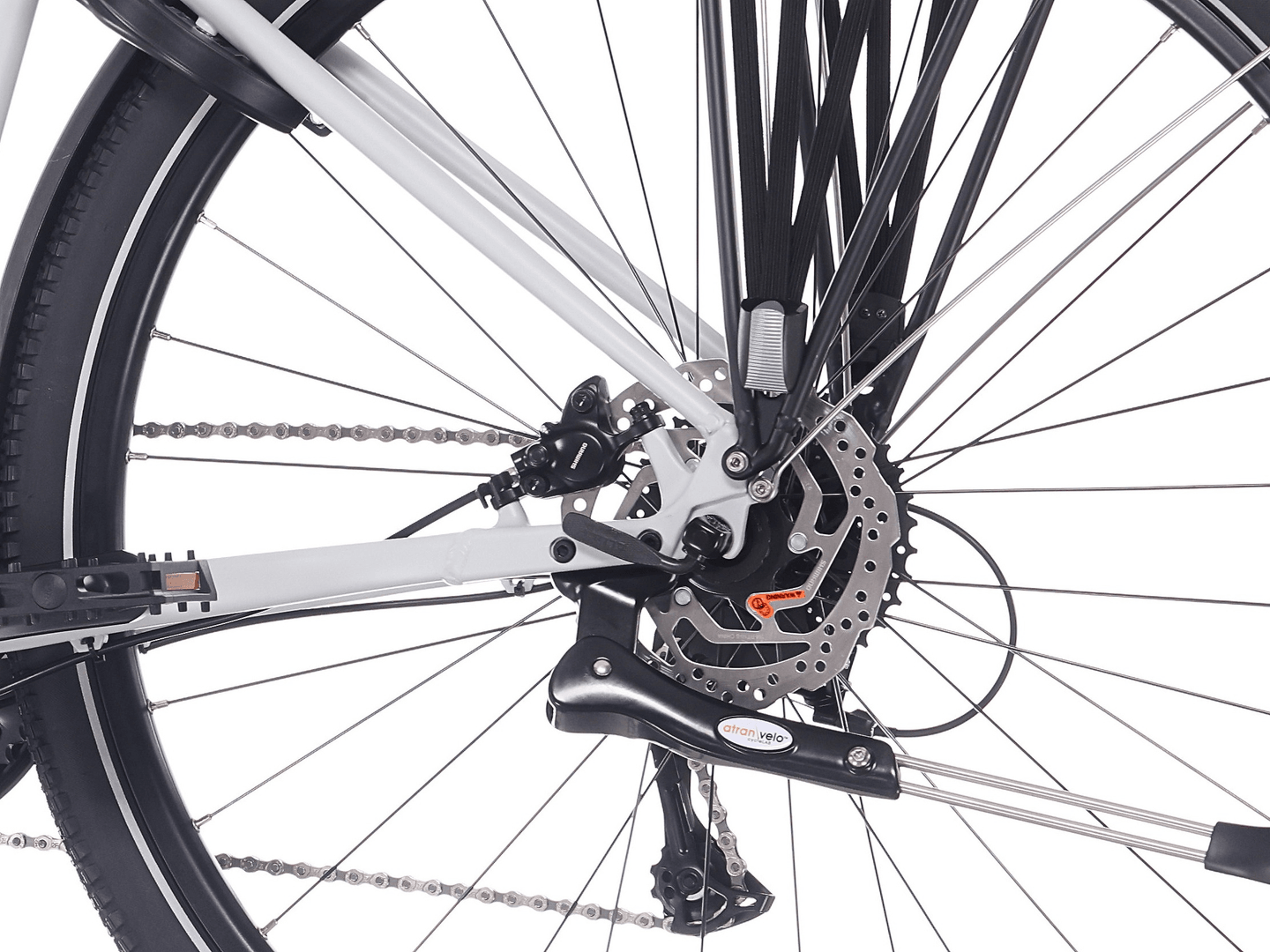 Rock Machine Rokk 40 Trekkingbikes (grau) 7