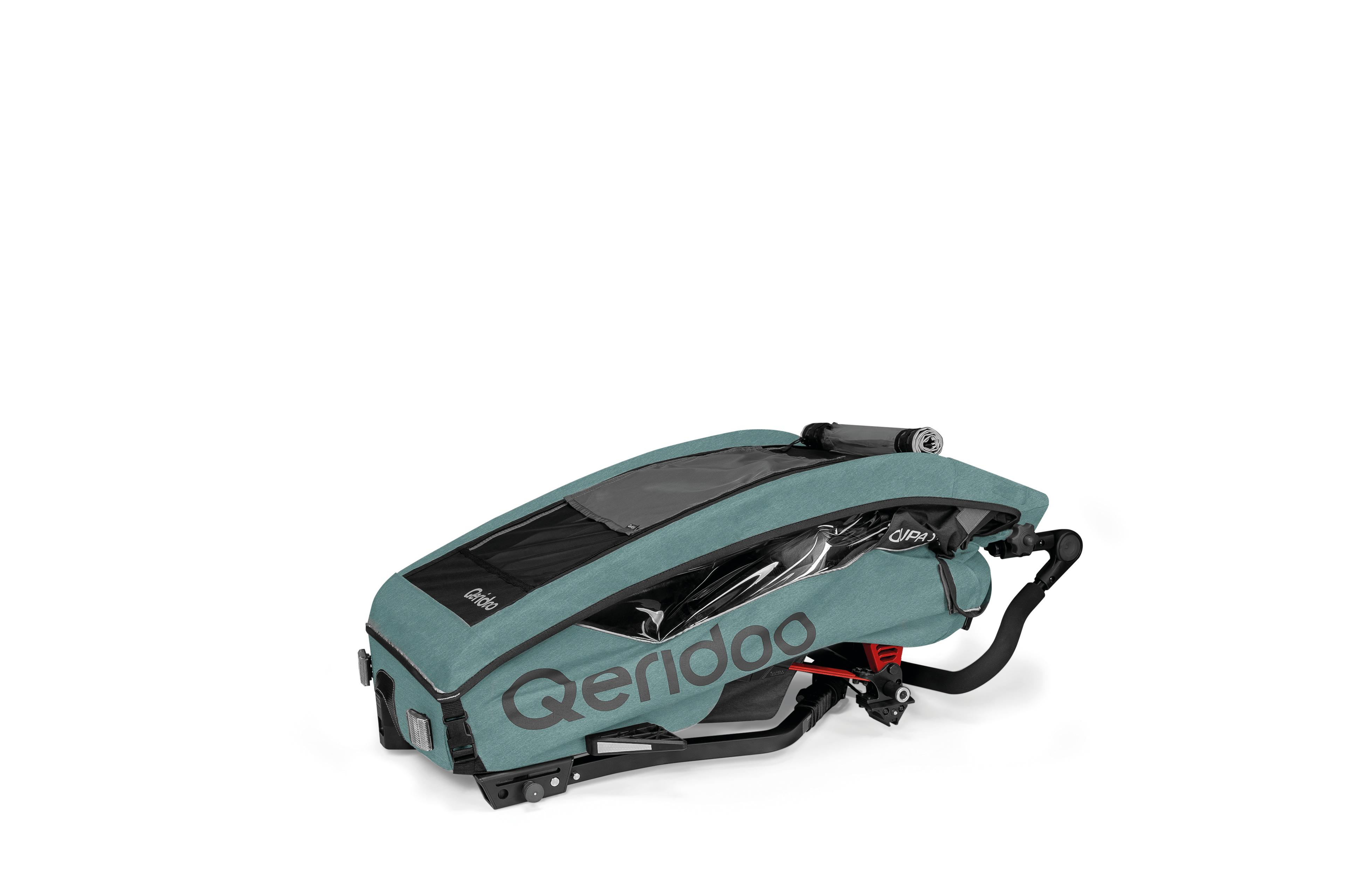 Qeridoo QUPA 1 Plus Anhänger (blau) 4