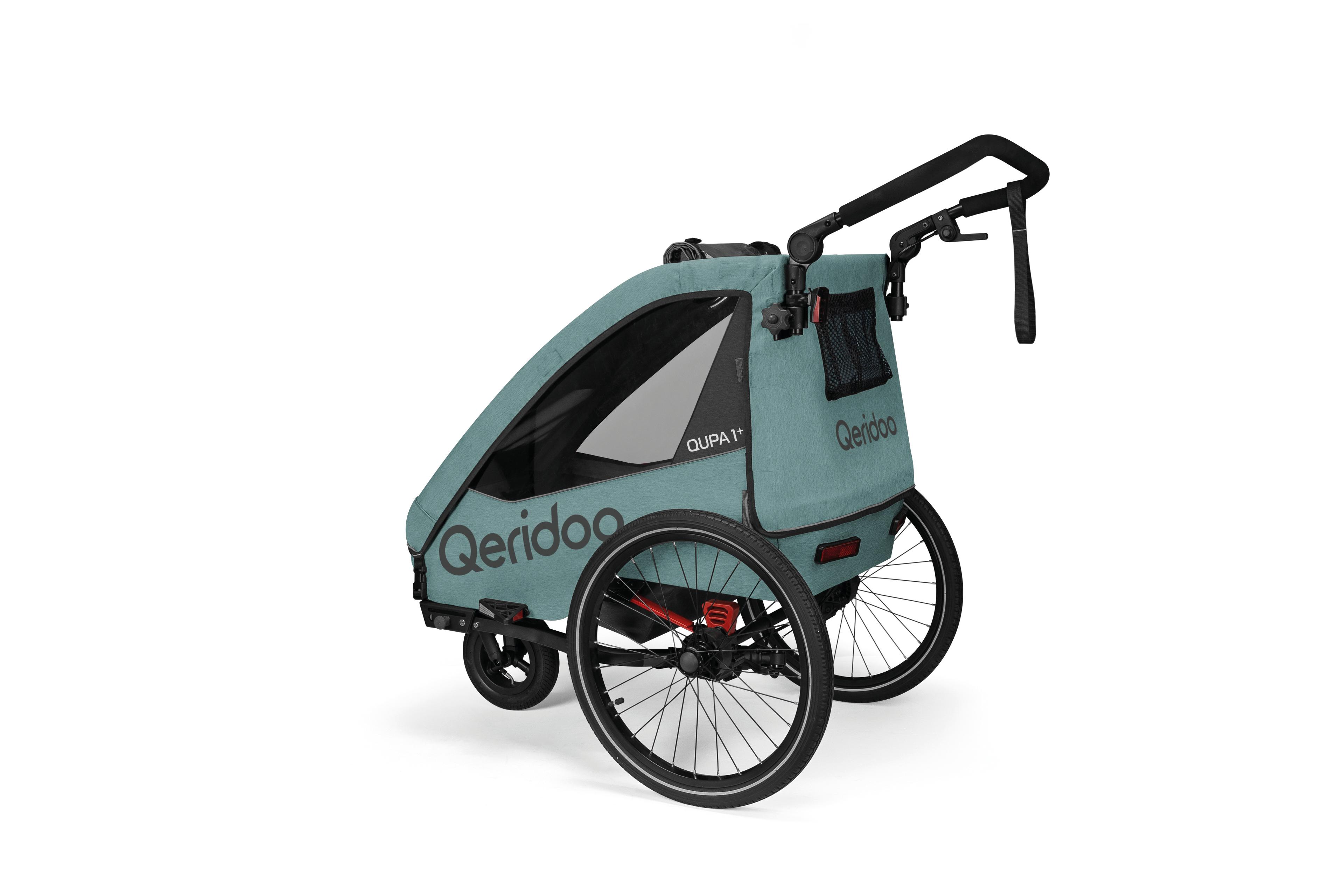 Qeridoo QUPA 1 Plus Anhänger (blau) 5