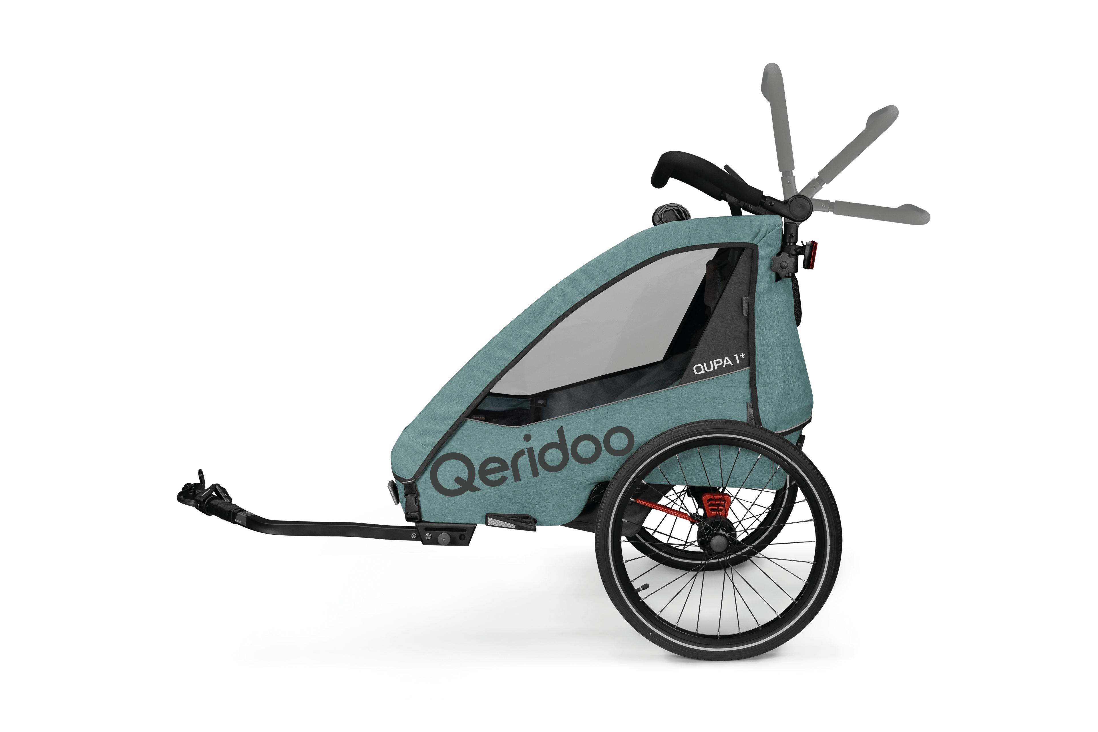 Qeridoo QUPA 1 Plus Anhänger (blau) 6