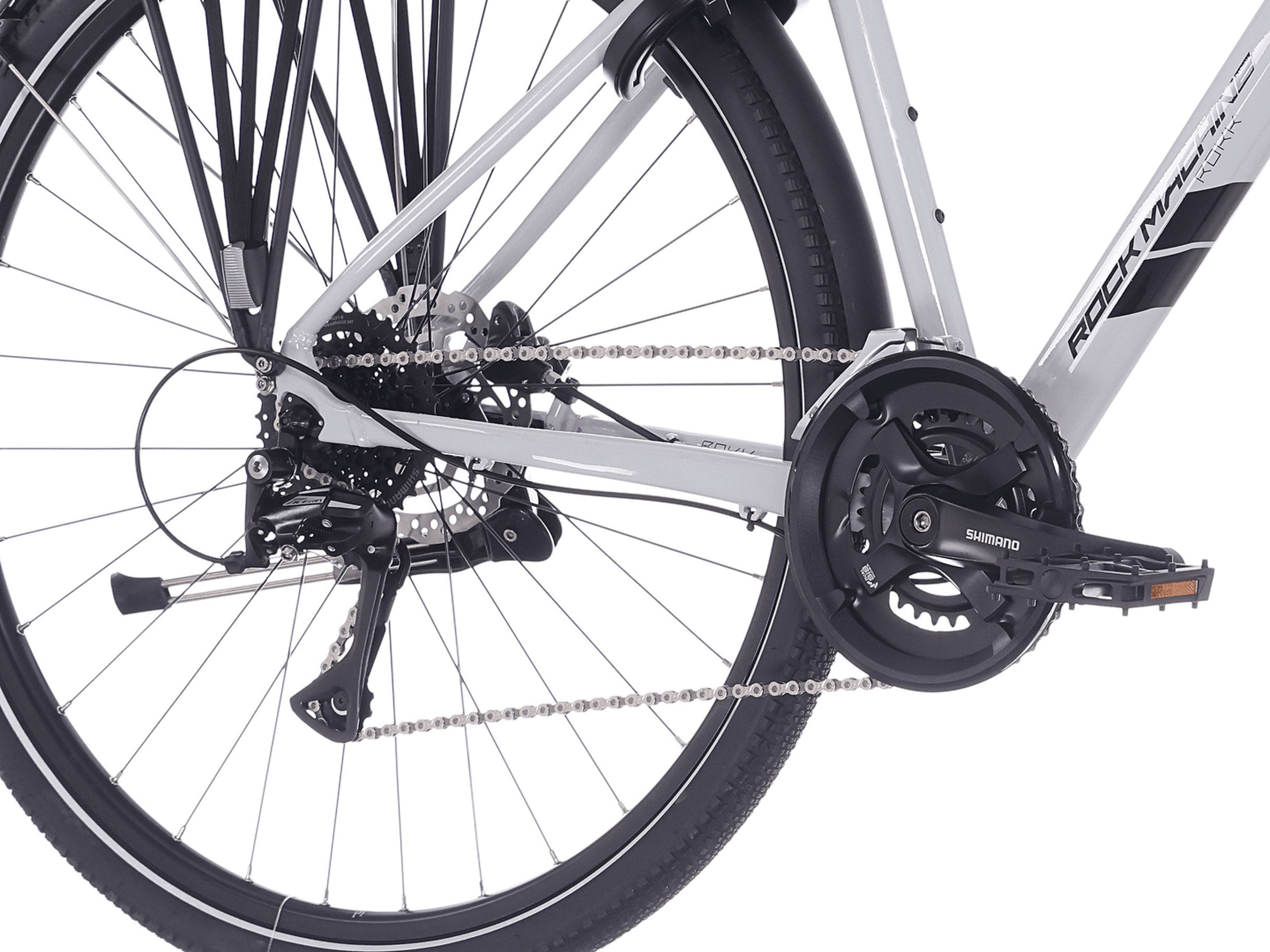 Rock Machine Rokk 40 Trekkingbikes (grau) 2