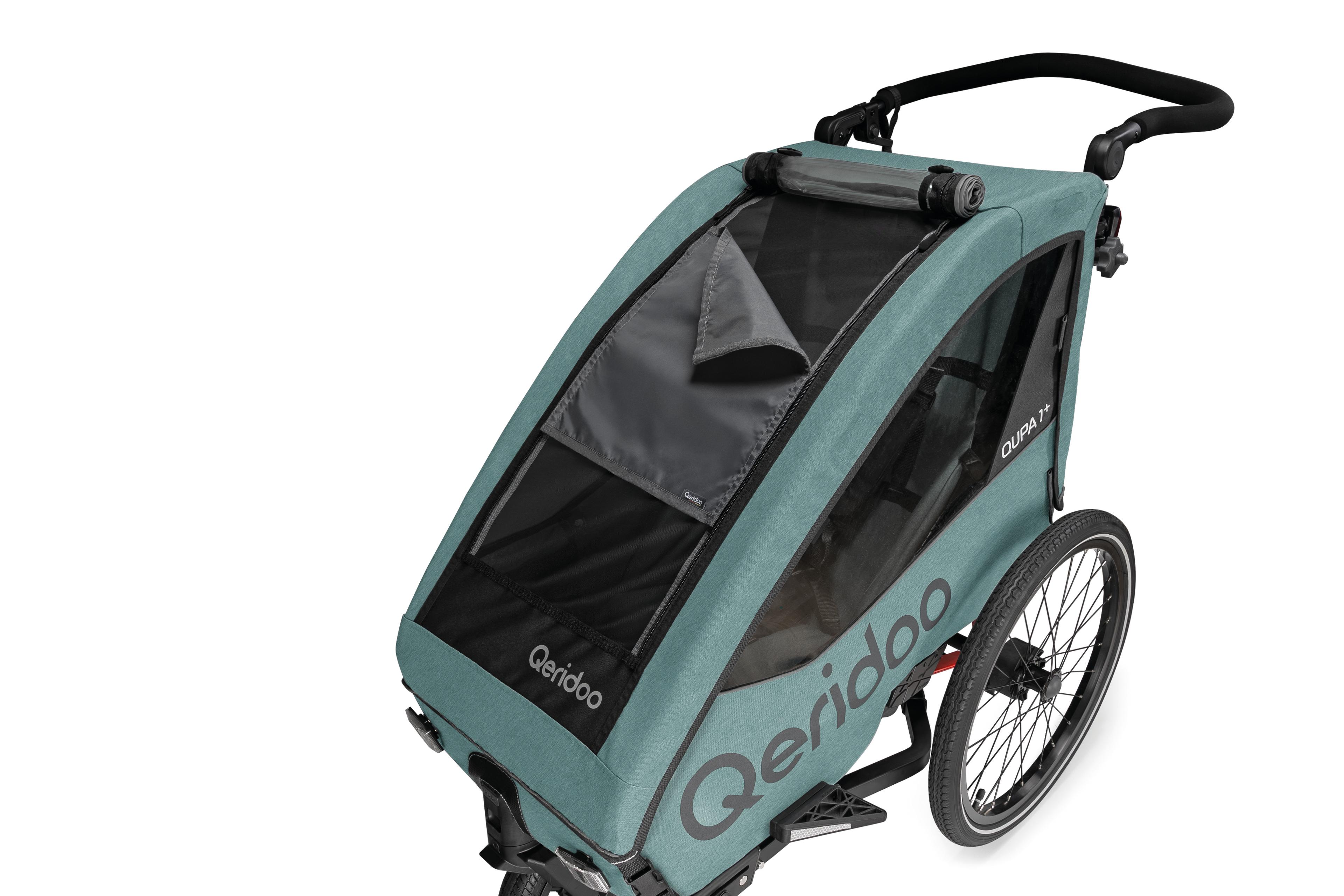 Qeridoo QUPA 1 Plus Anhänger (blau) 12