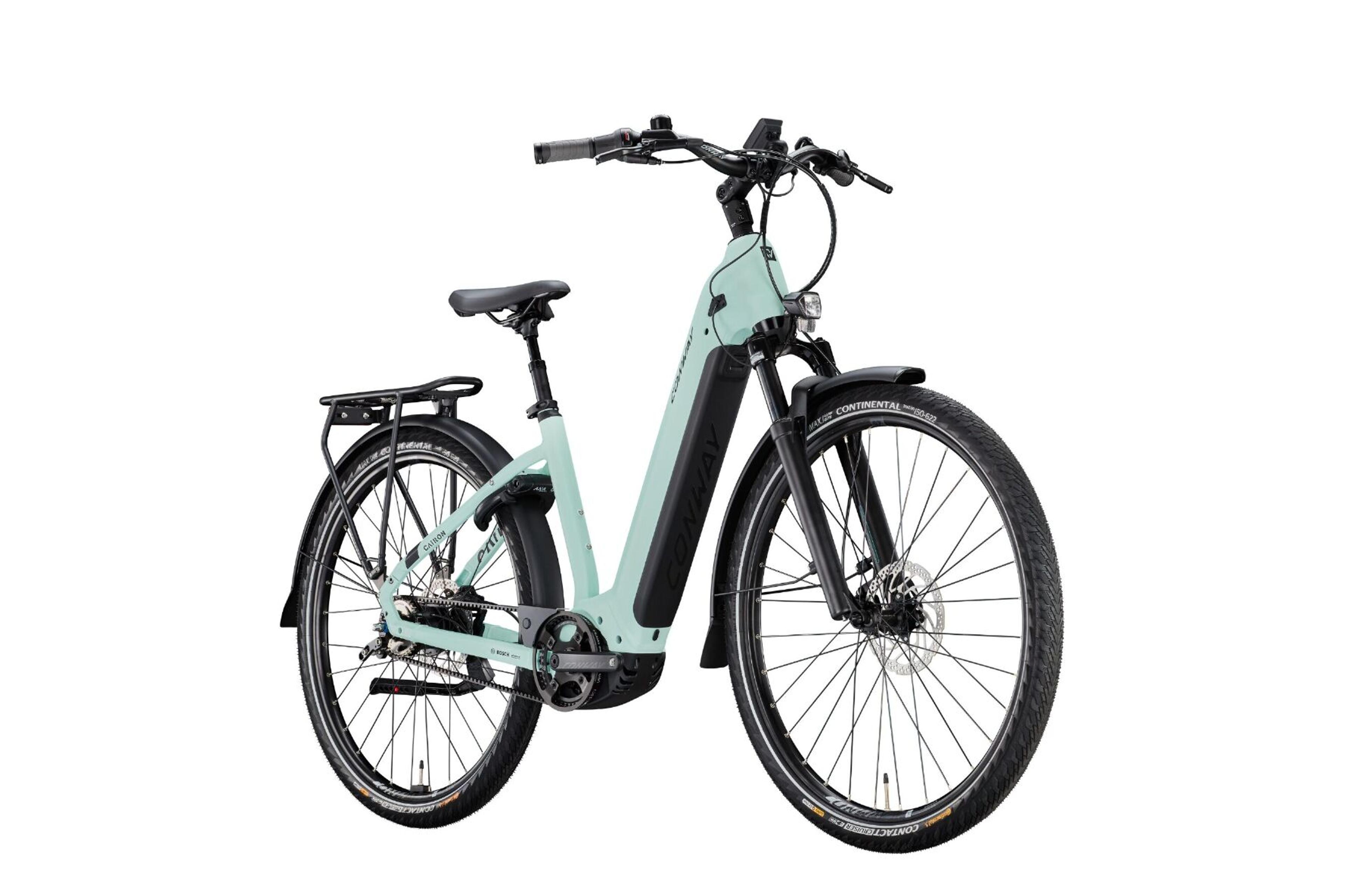 Conway Cairon T 4.5 E-Citybikes (grün) 5