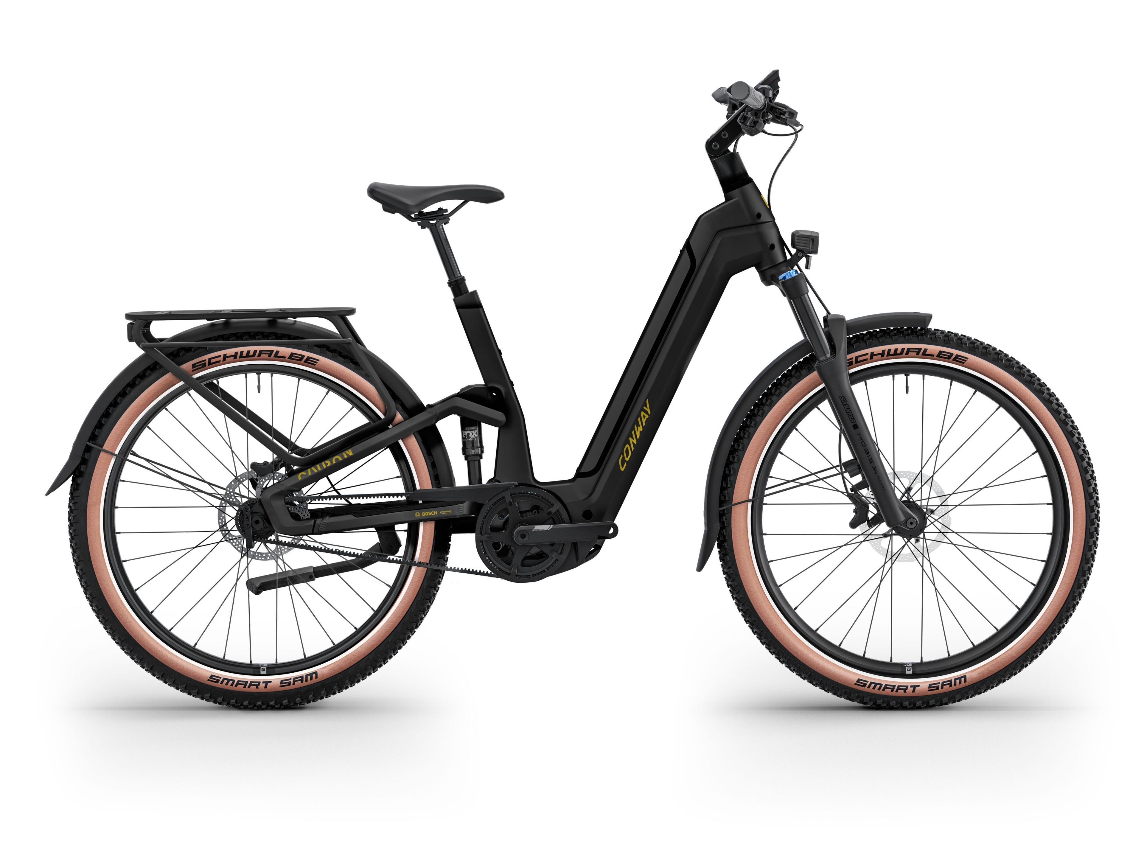 Conway Cairon C FS 2.0 B E-Citybikes (schwarz) 1
