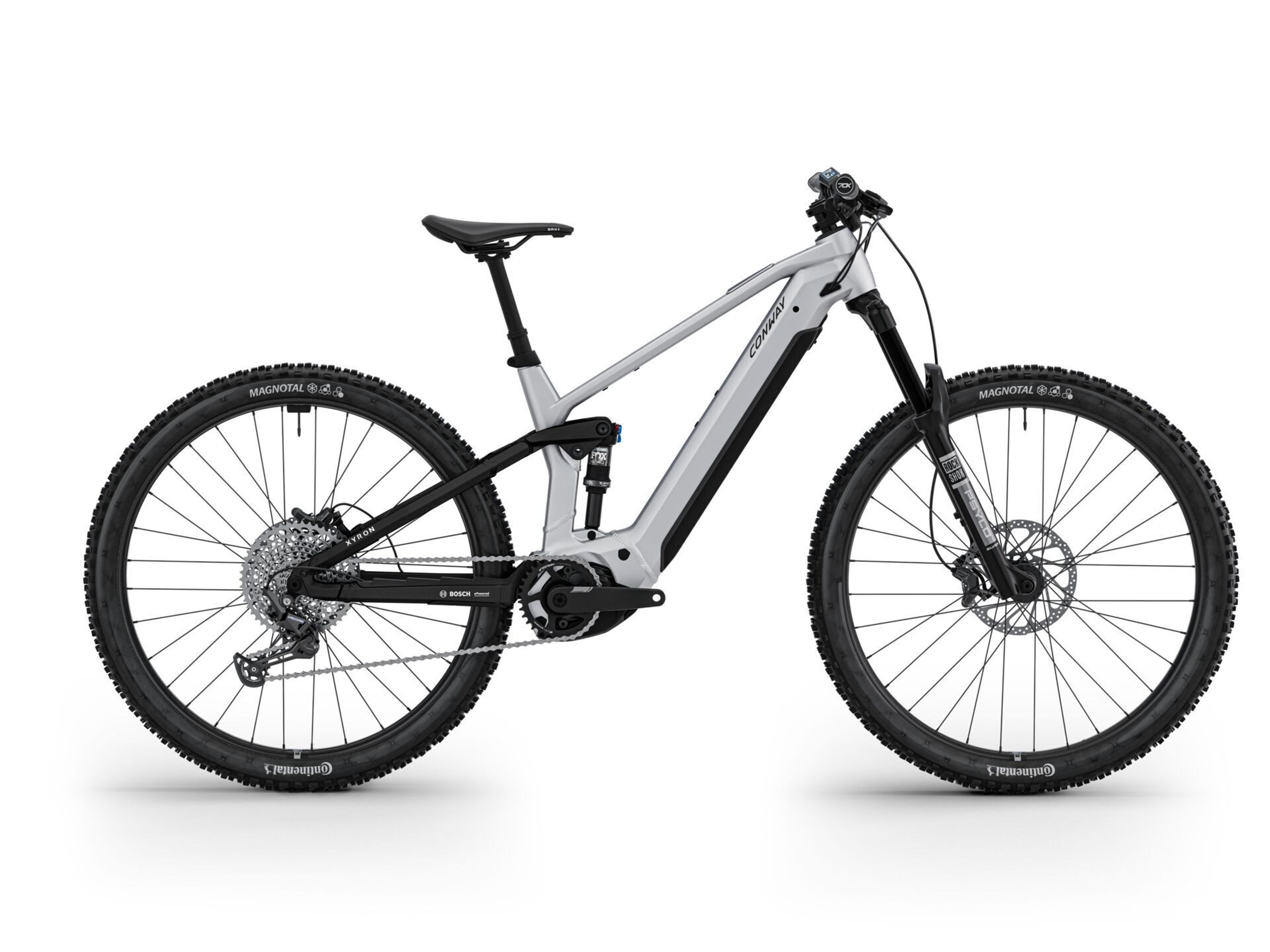Conway Xyron ST 4.0 E-Fullys (silber) 1
