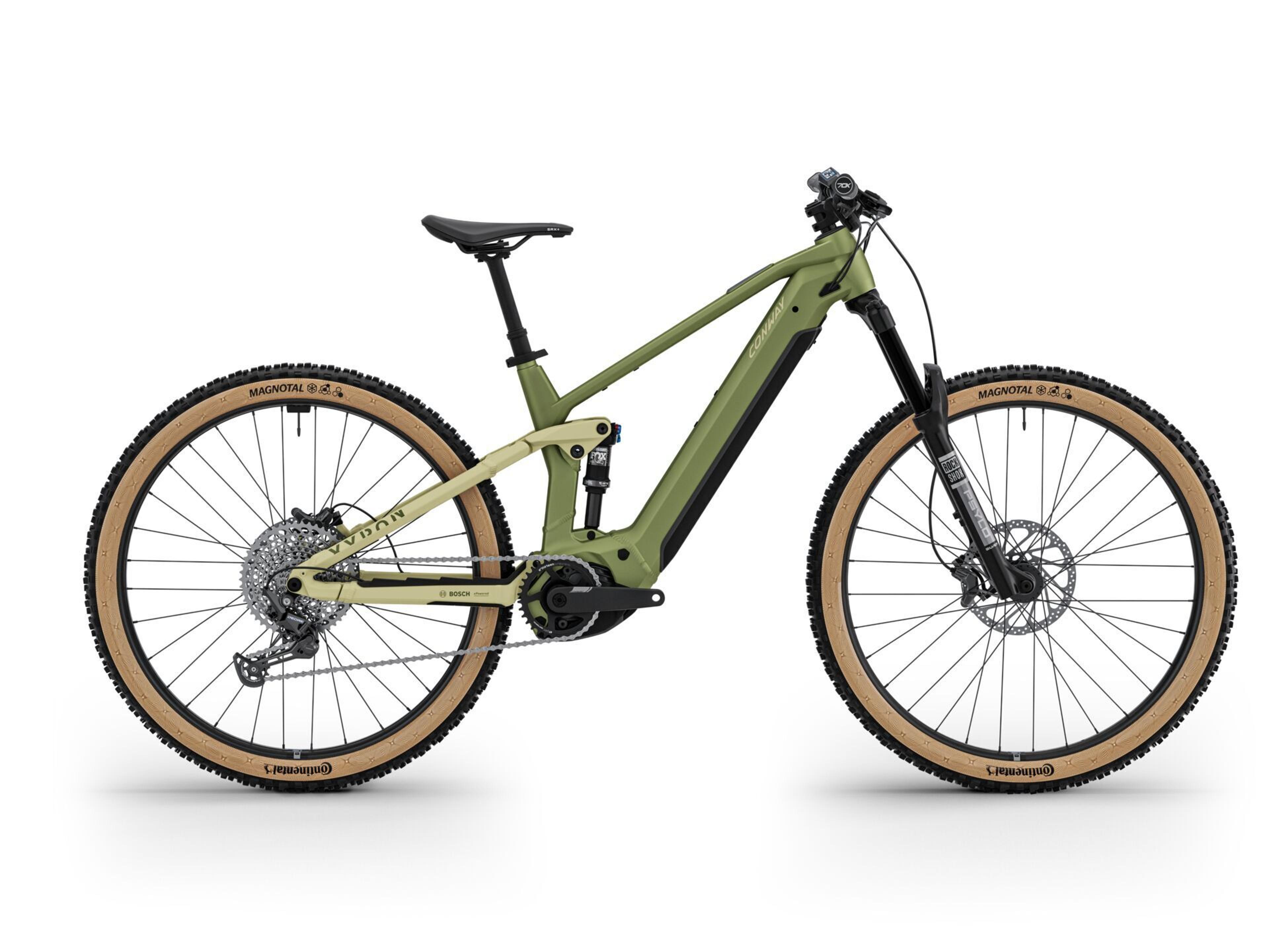 Conway Xyron ST 4.0 E-Fullys (grün) 1