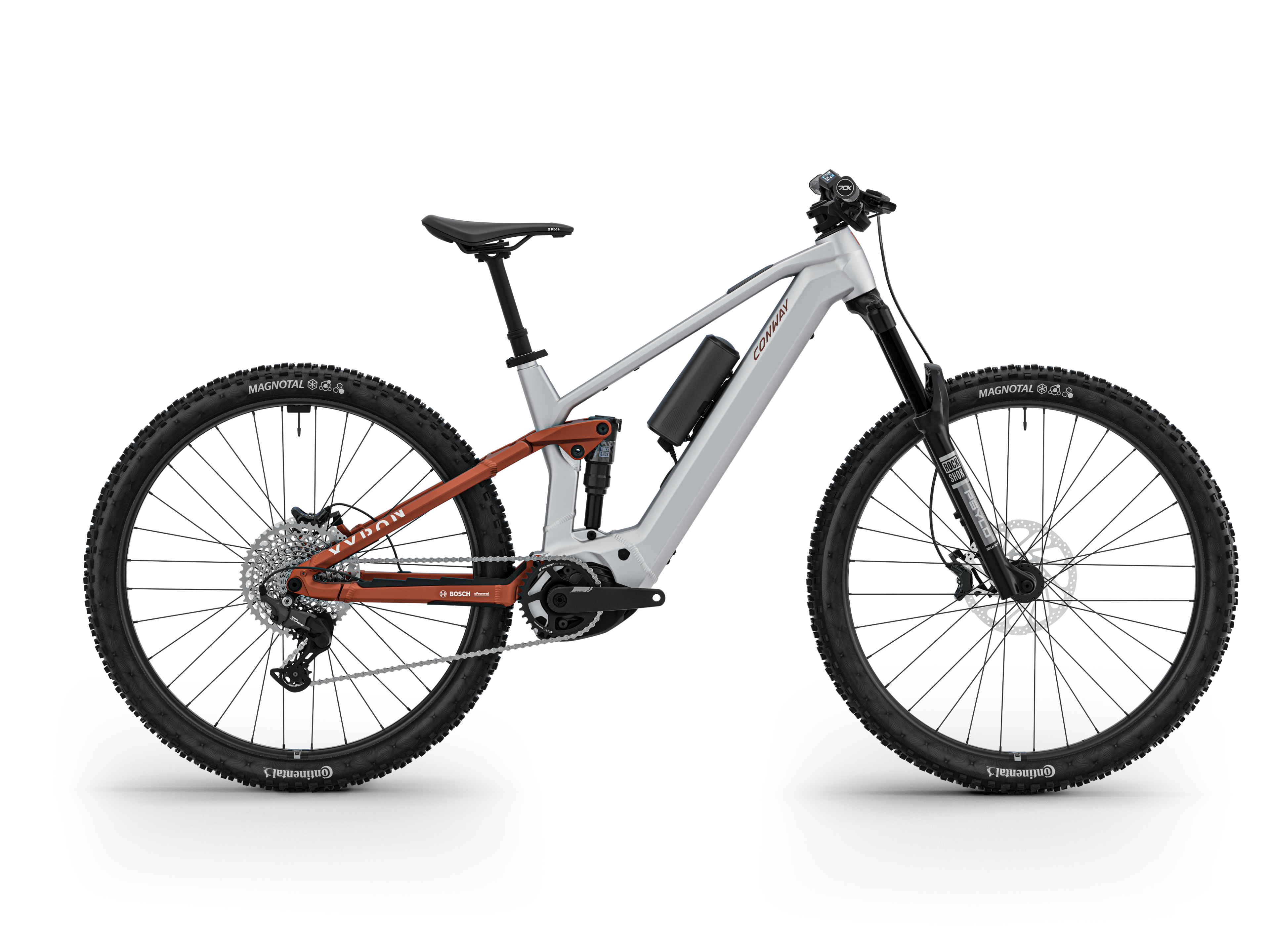 Conway Xyron S 2.0 E-Fullys (silber) 1