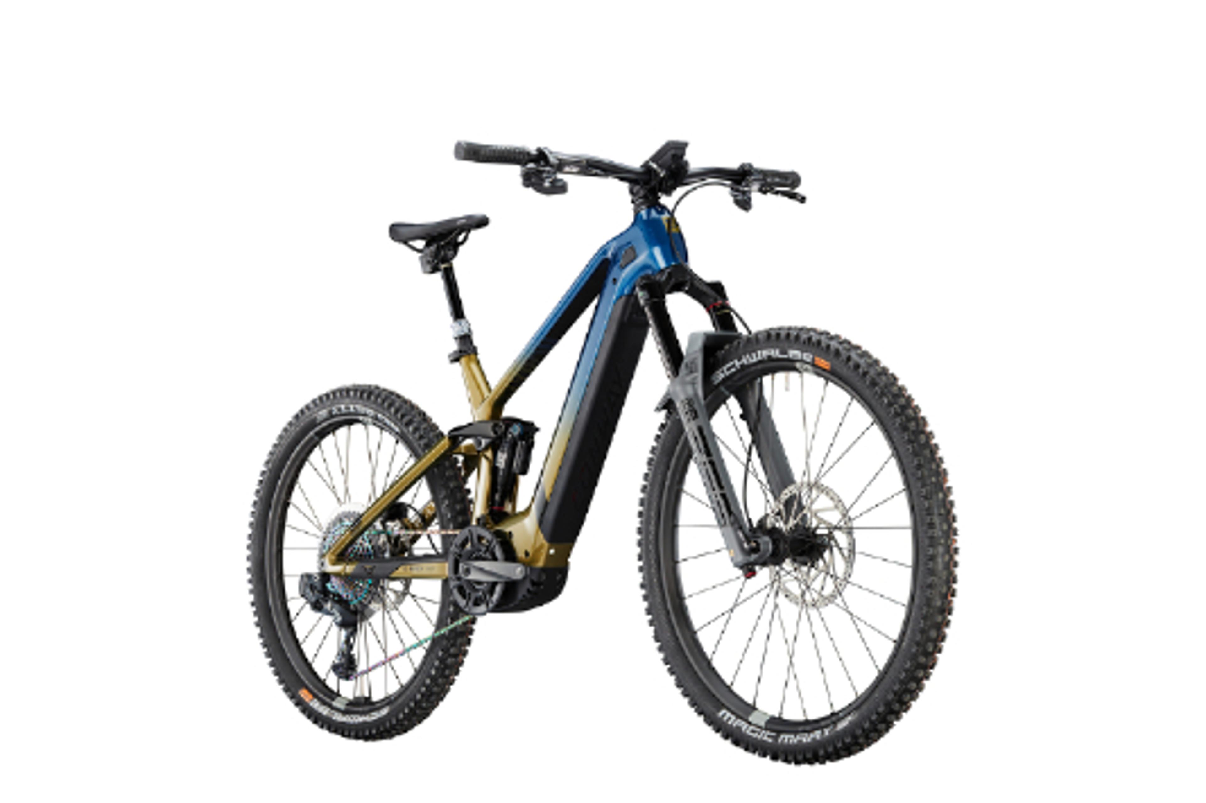 Conway Xyron S 9.9 MX Carbon E-Fullys (blau) 3