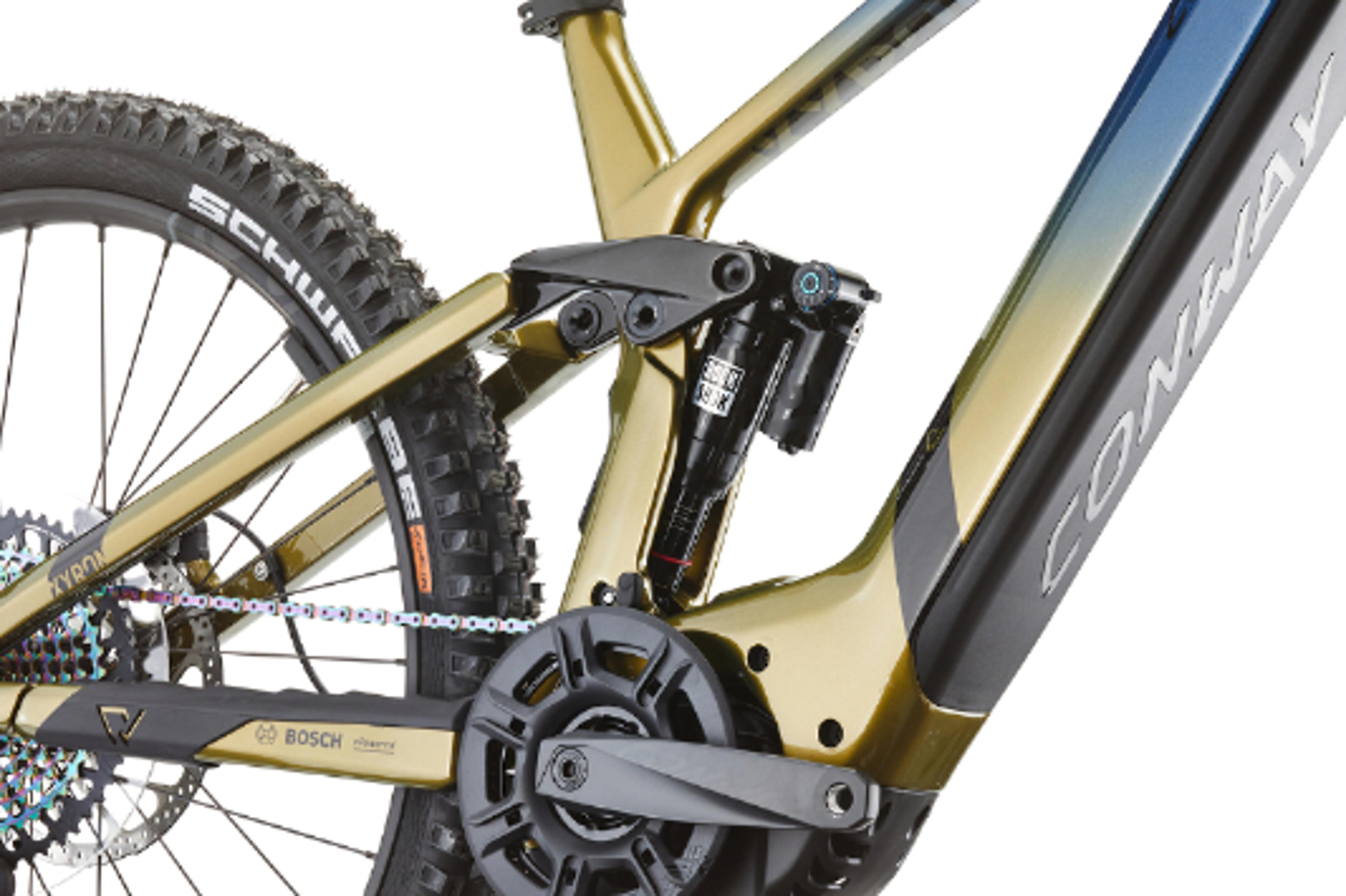 Conway Xyron S 9.9 MX Carbon E-Fullys (blau) 5