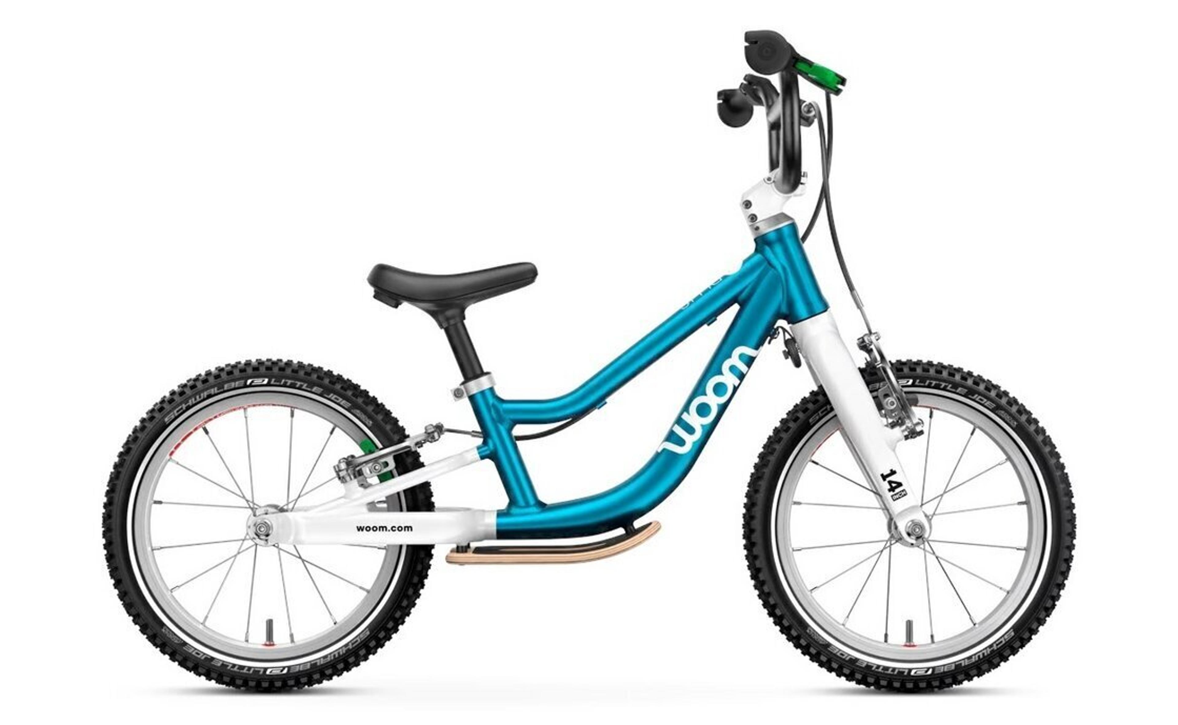 woom GO 1 PLUS Kinderlaufräder (blau) 1