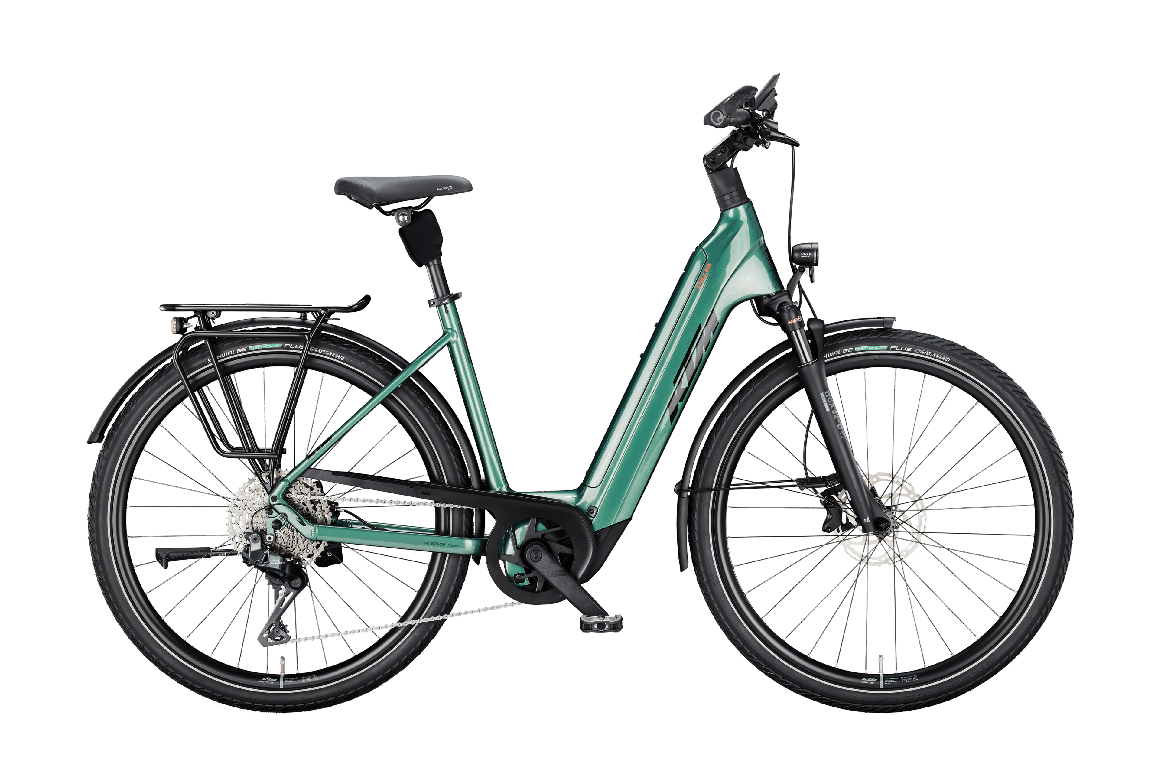 KTM Macina Style 820 DI2 E-Trekkingbikes (grün) 1