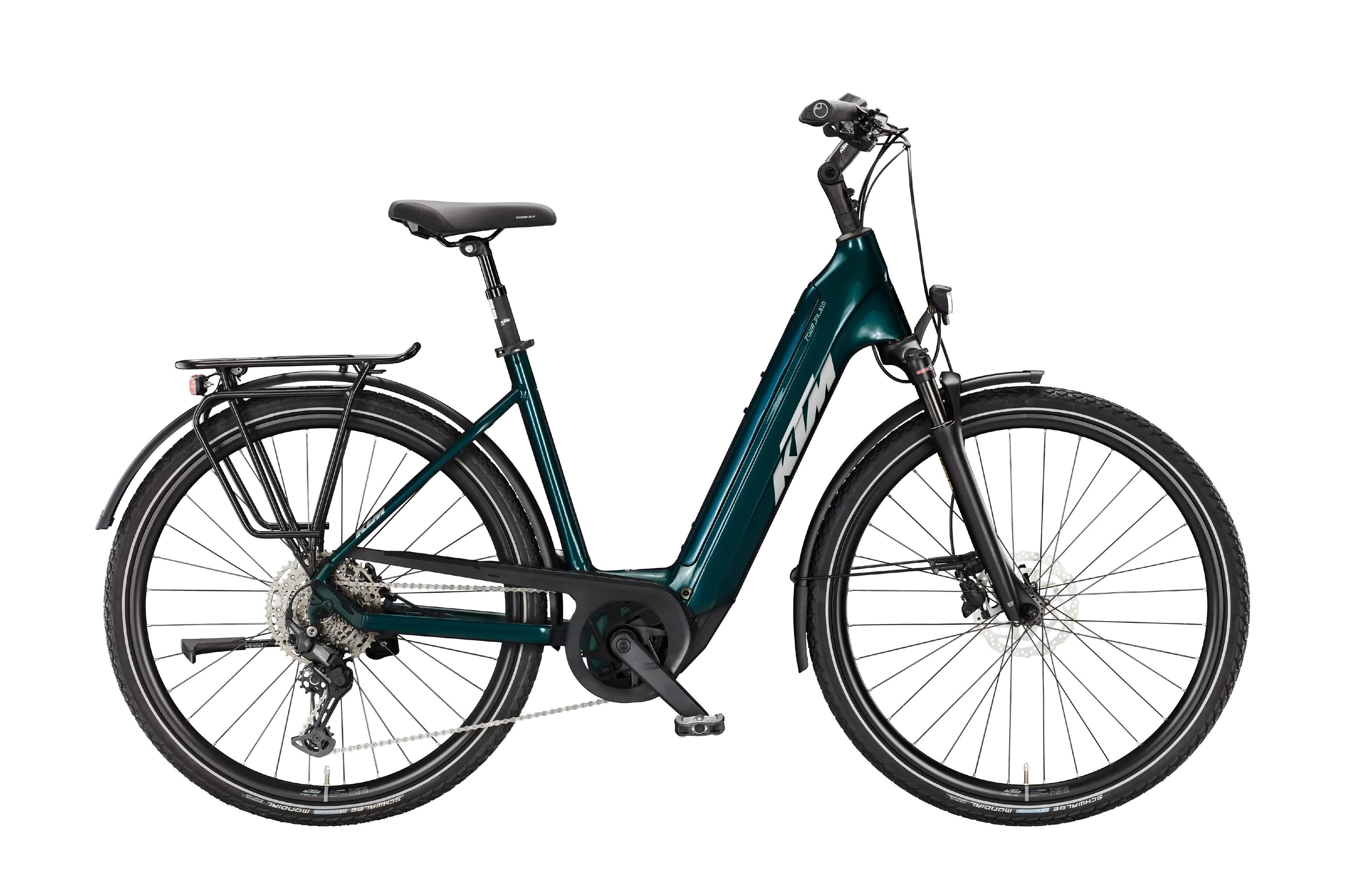 KTM Macina Tour PX 810 E-Trekkingbikes (blau) 1