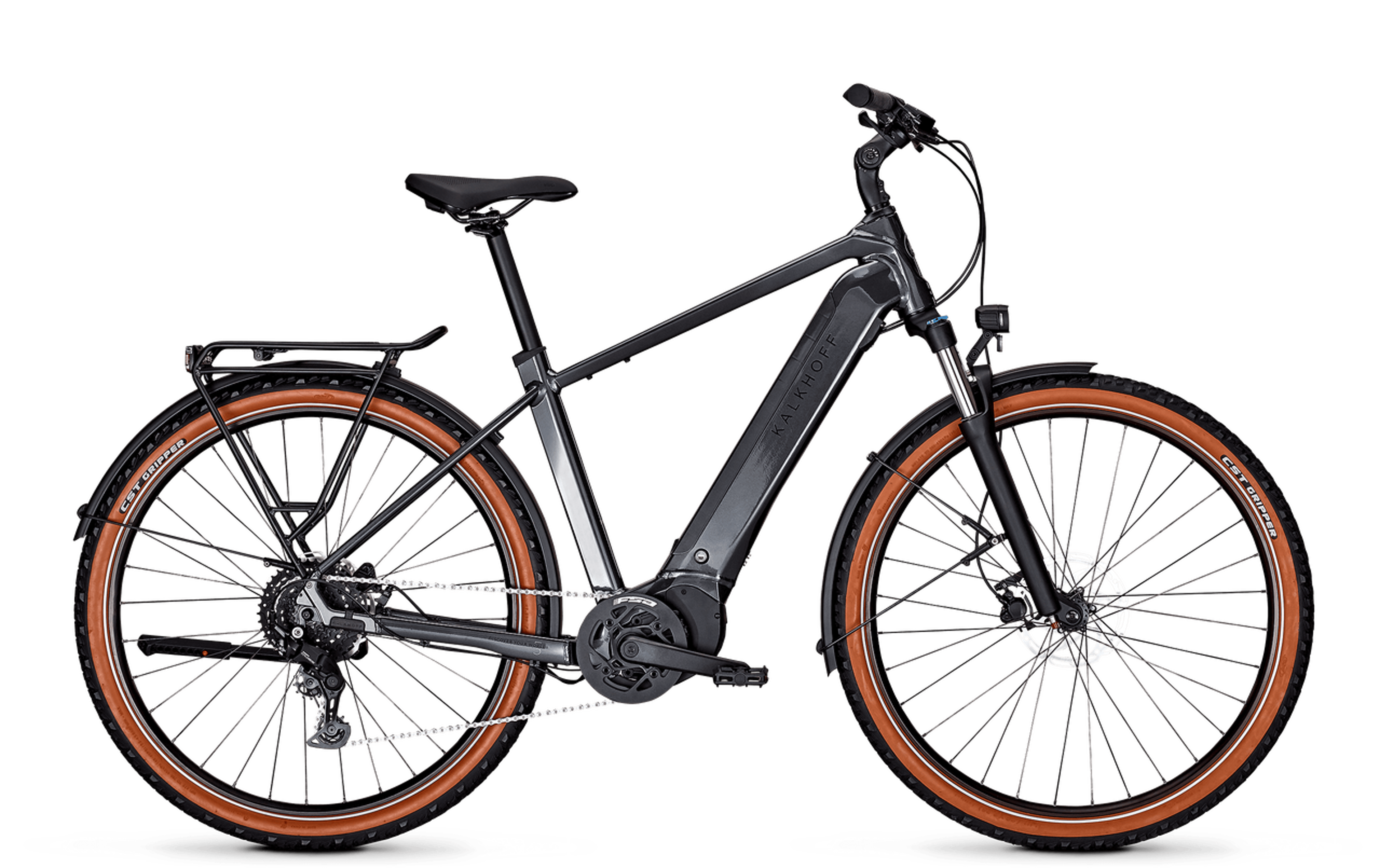 Kalkhoff Entice 5 Season E-Trekkingbikes (schwarz) 1