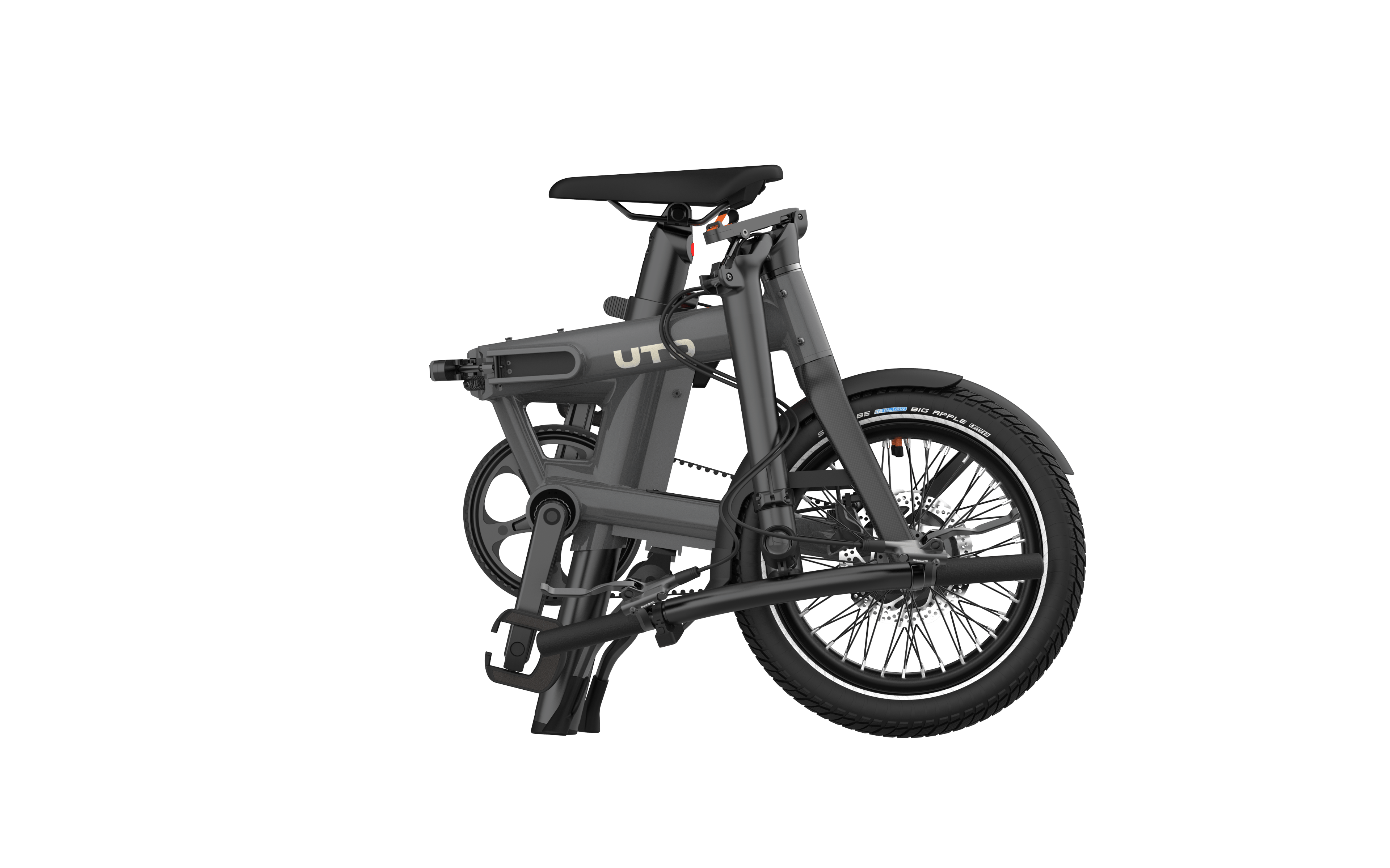 UTO PRO16 252Wh E-Klappräder (grau) 6