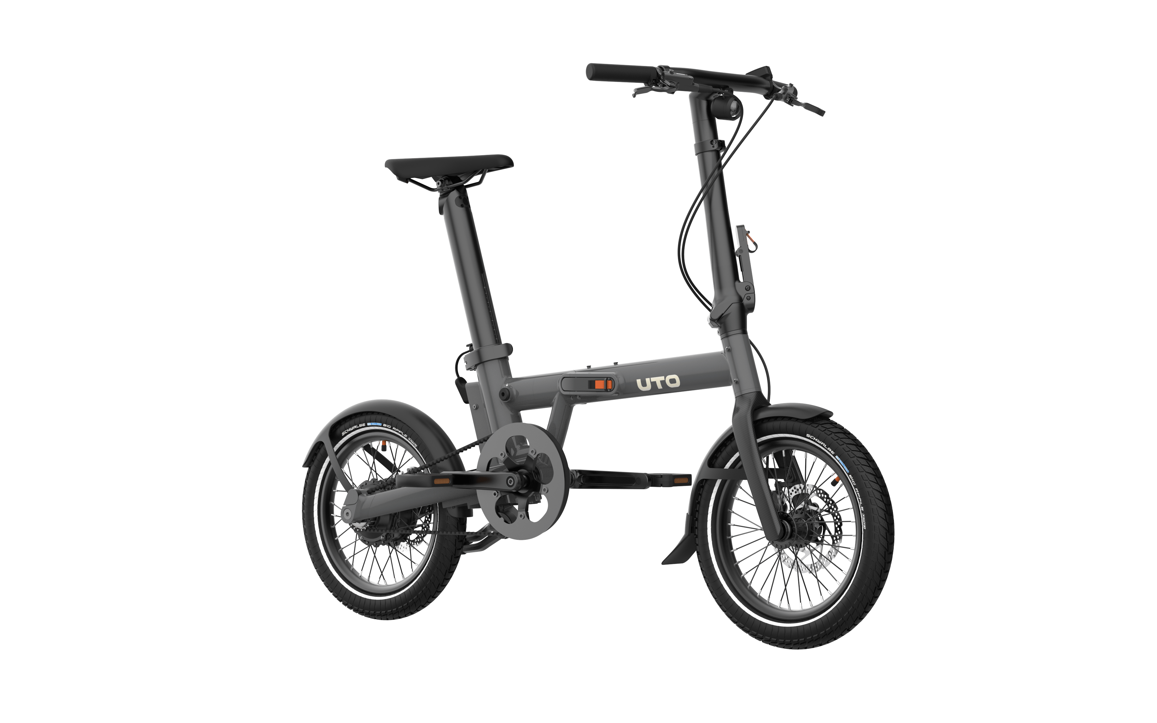 UTO PRO16 252Wh E-Klappräder (grau) 3