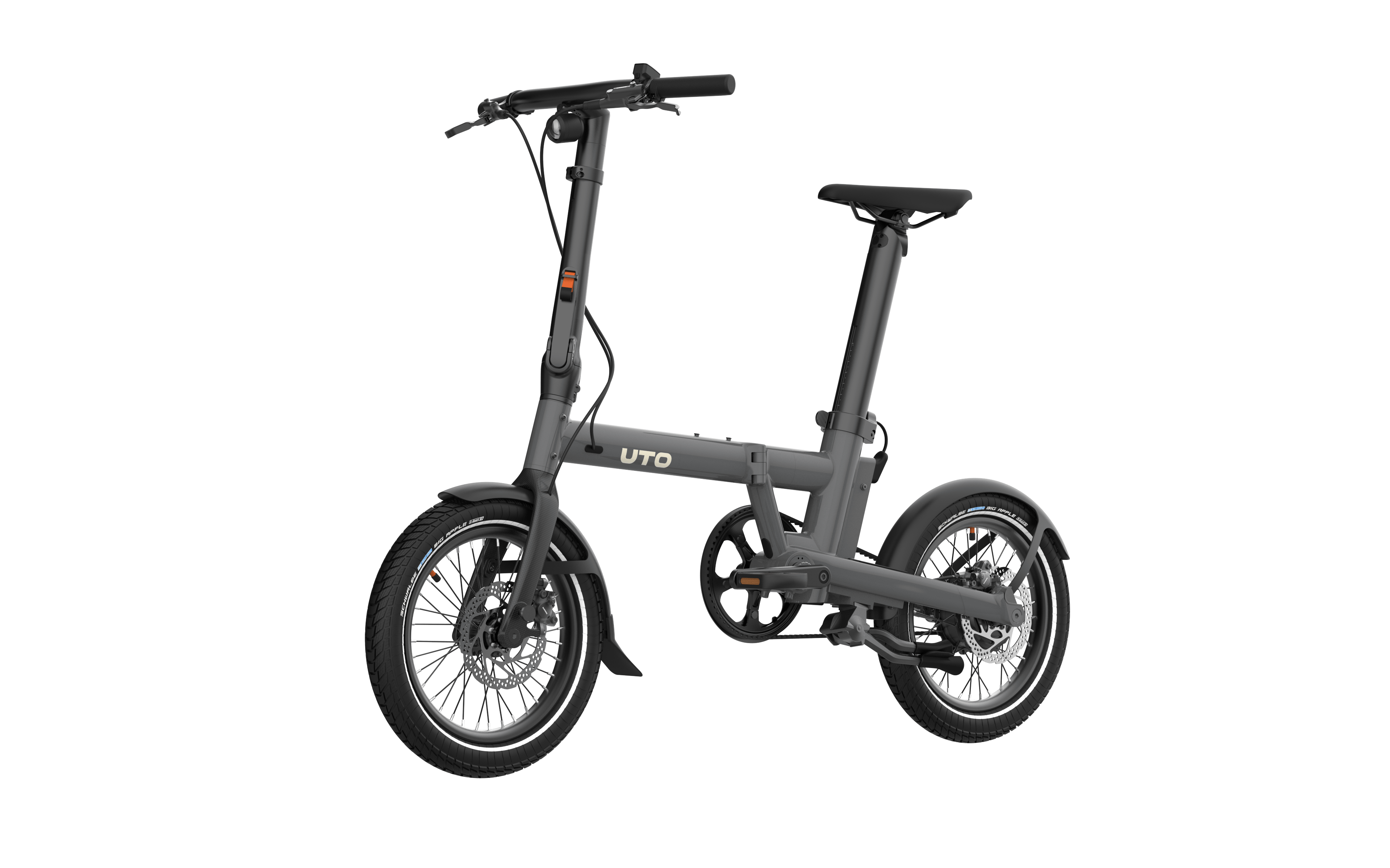 UTO PRO16 252Wh E-Klappräder (grau) 4