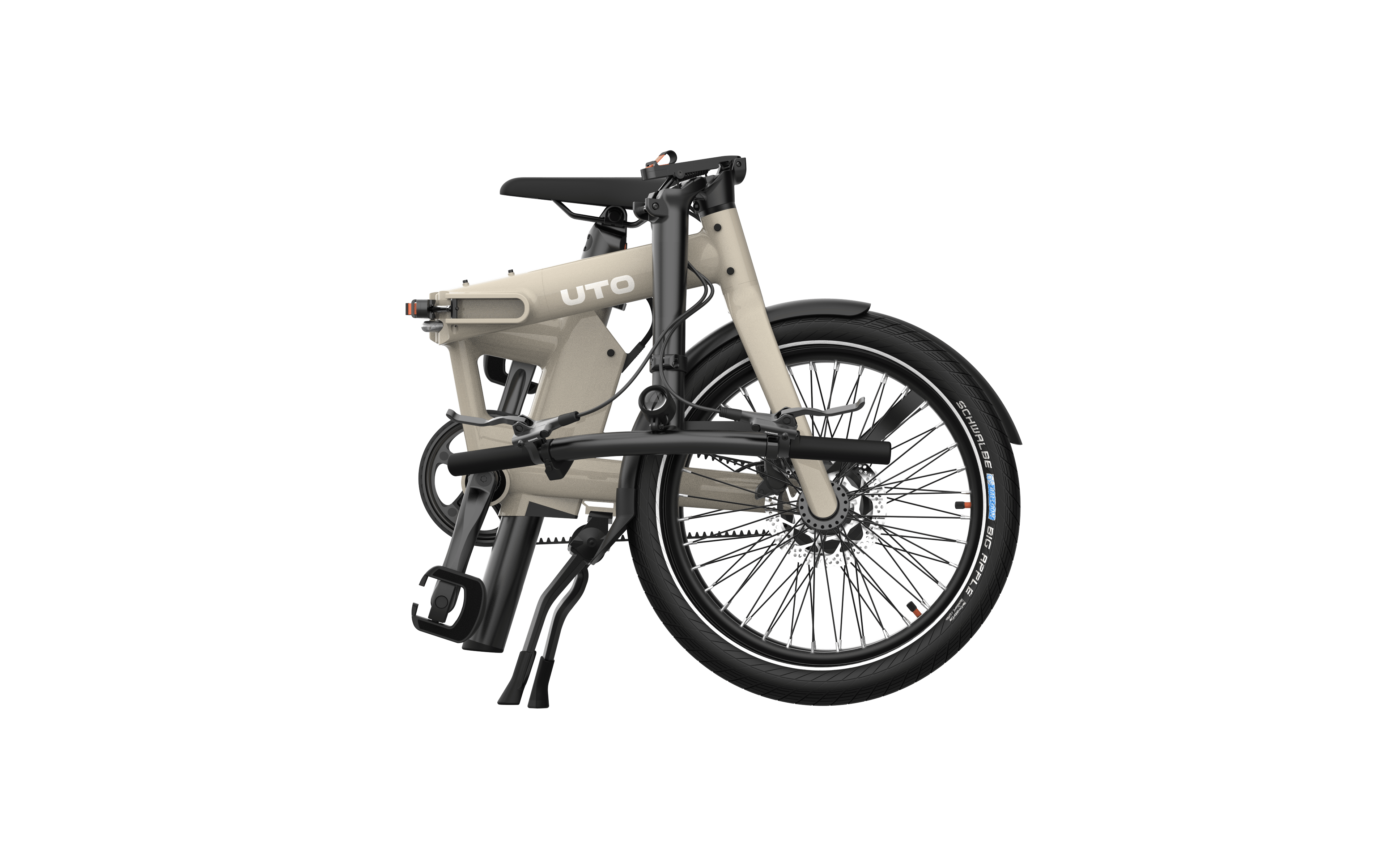 UTO PRO20 353Wh E-Klappräder (beige) 5