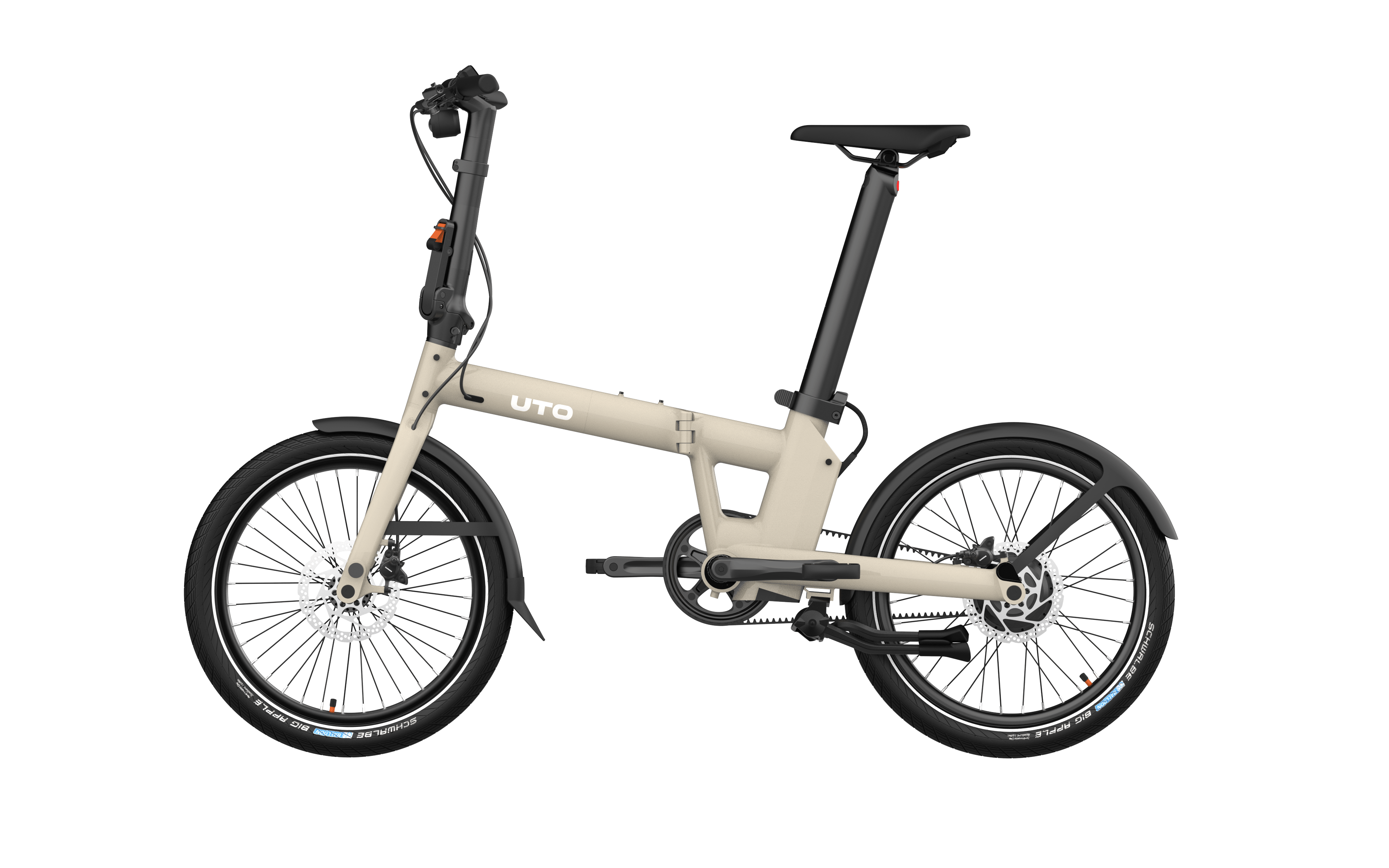 UTO PRO20 353Wh E-Klappräder (beige) 2