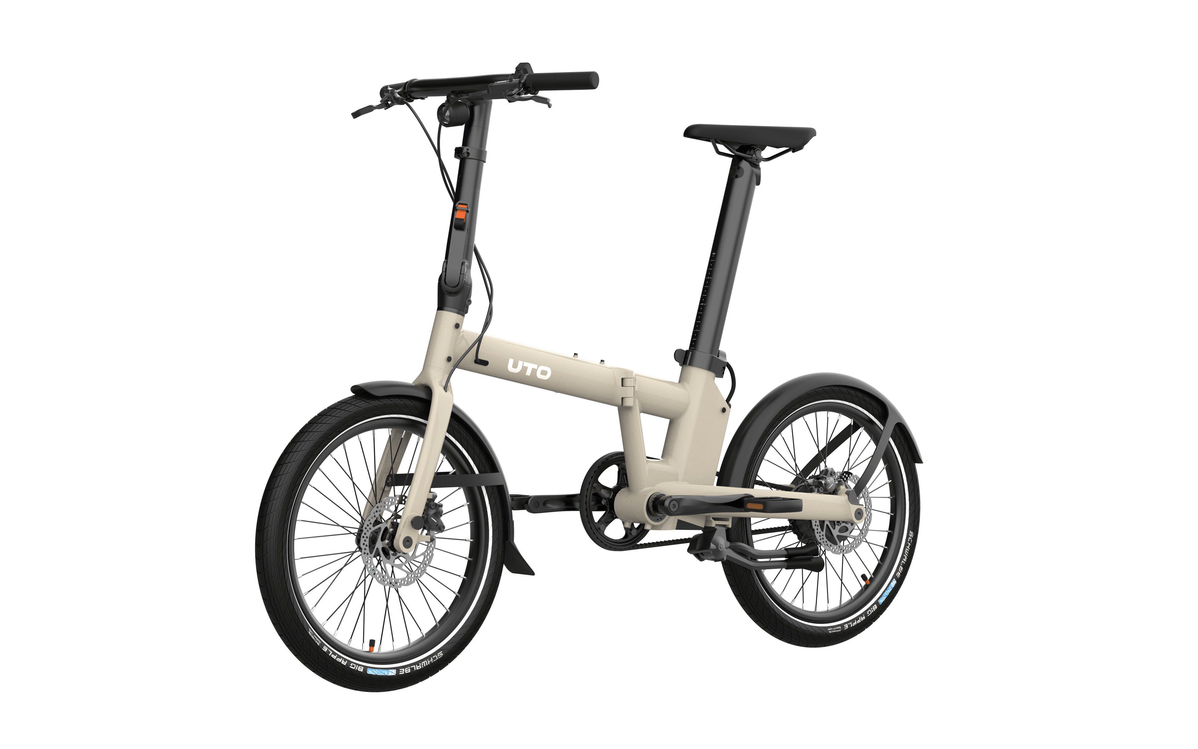 UTO PRO20 353Wh E-Klappräder (beige) 4