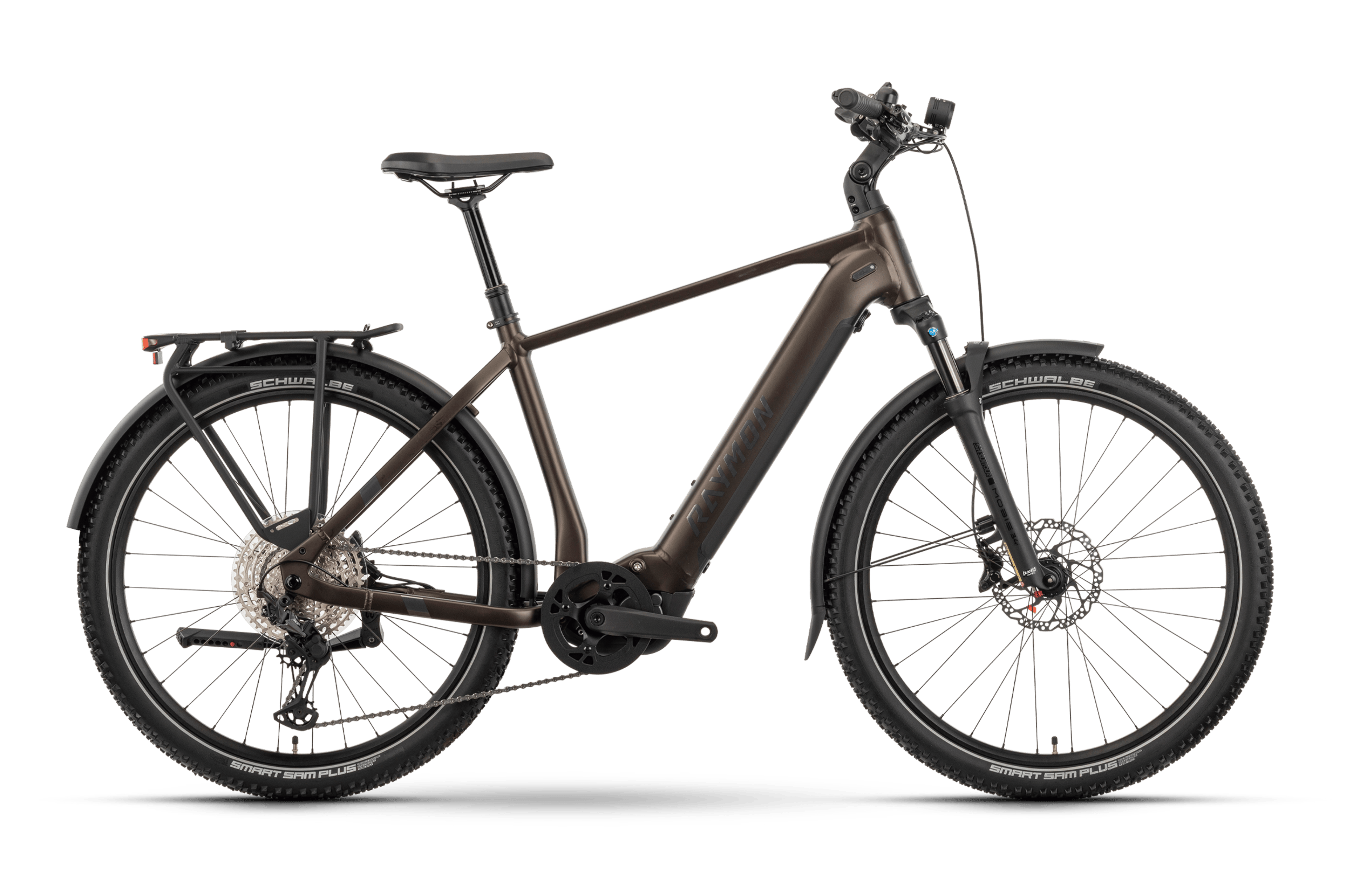 Raymon Tourray Ultra E-Trekkingbikes (braun) 1