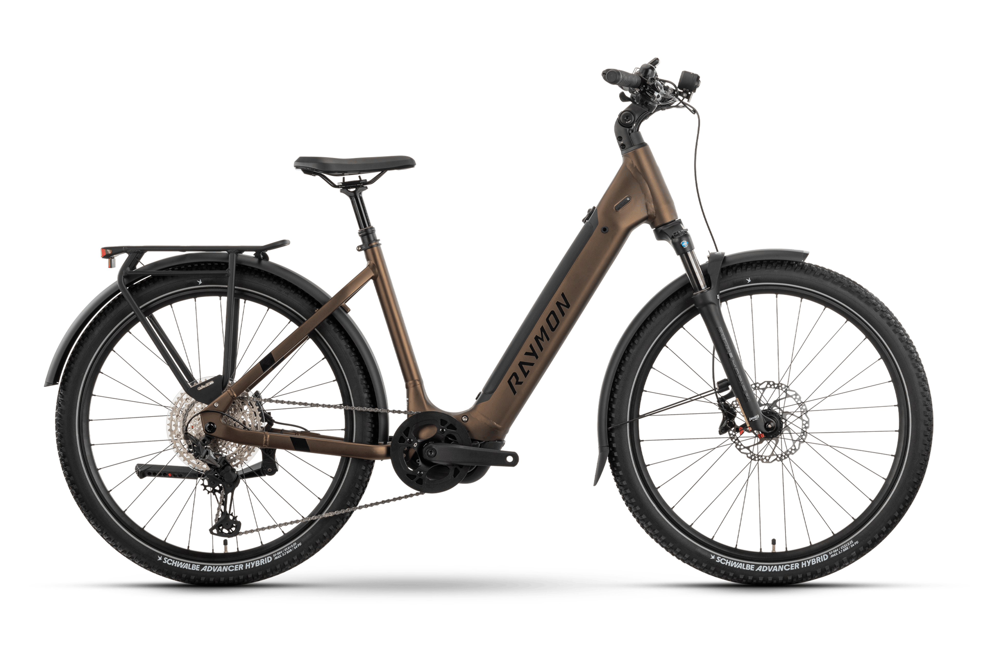 Raymon Tourray Ultra E-Trekkingbikes (braun) 1