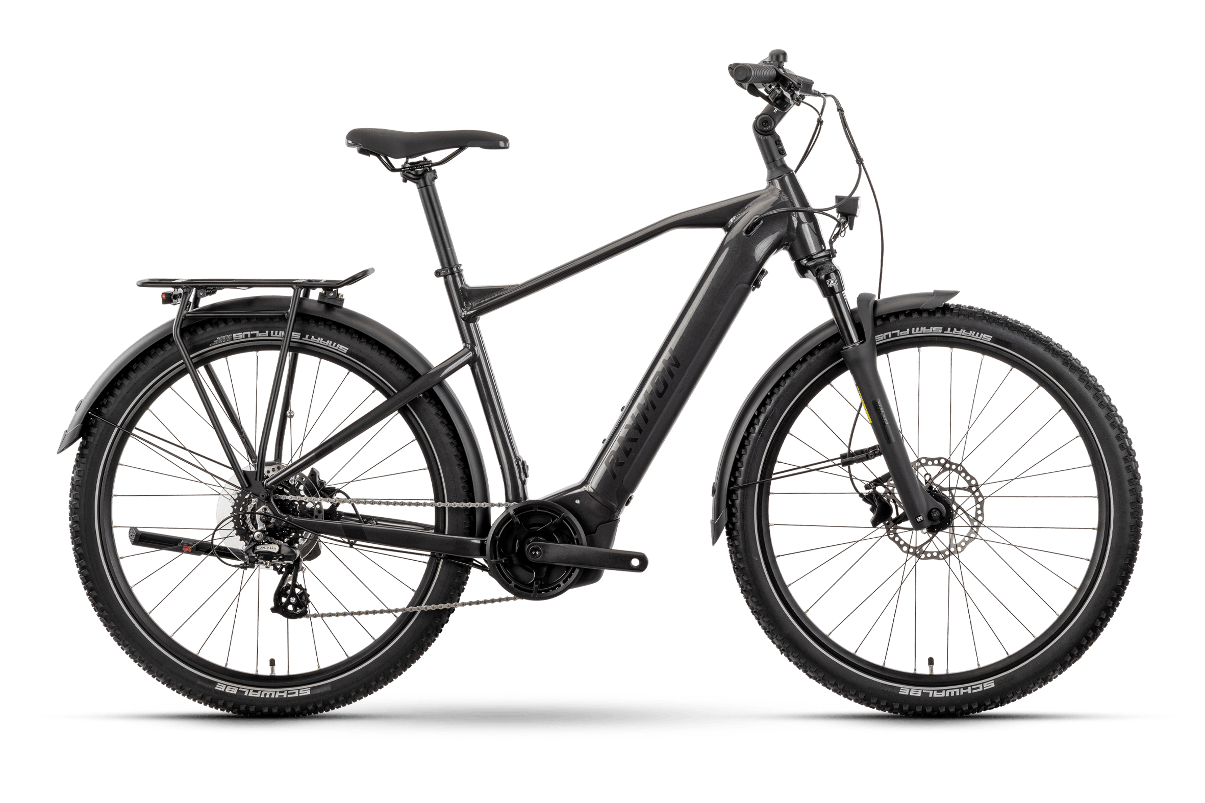 Raymon Tourray Select E-Trekkingbike (schwarz) 1