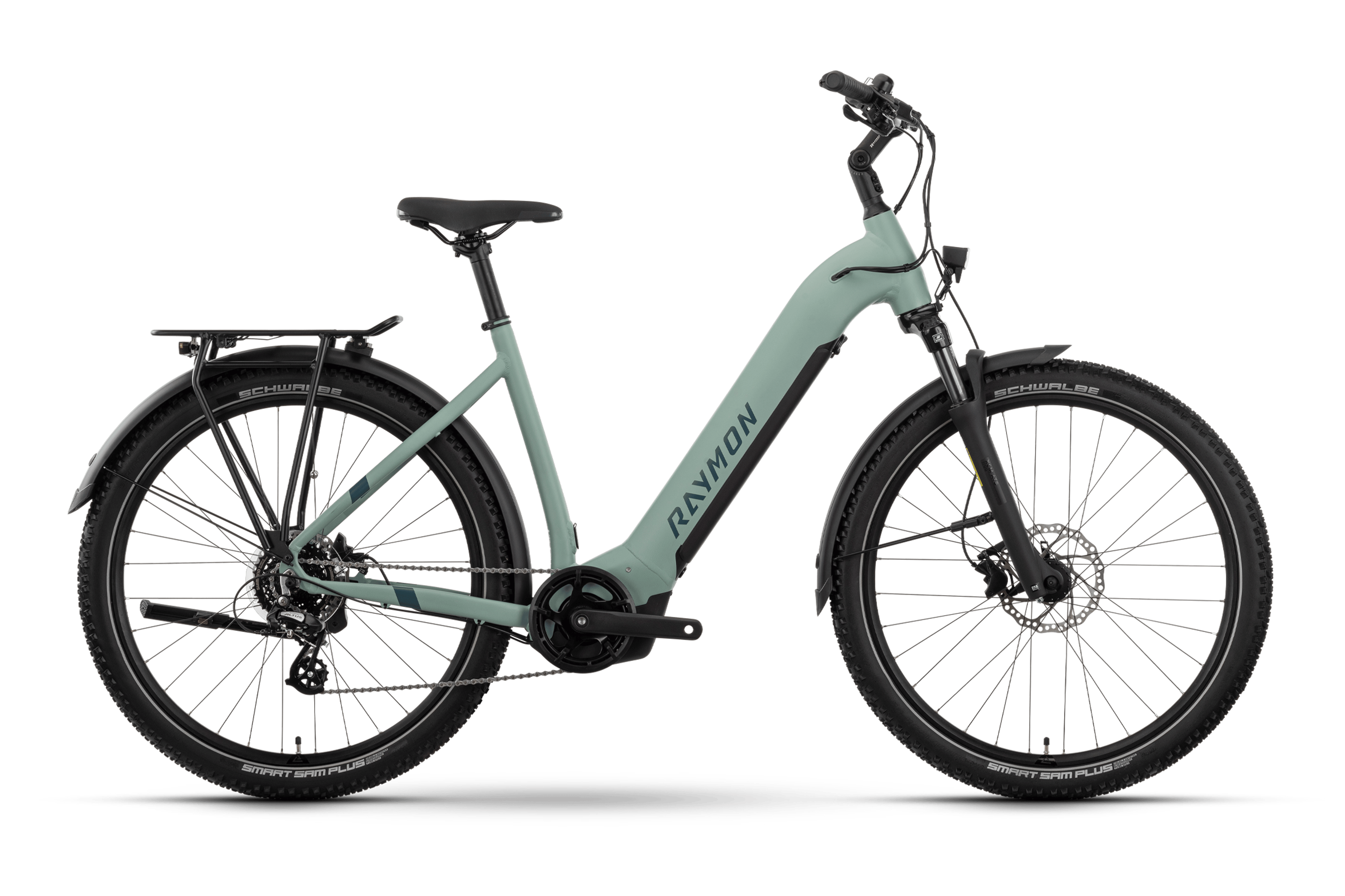 Raymon Tourray Select E-Trekkingbikes (grün) 1