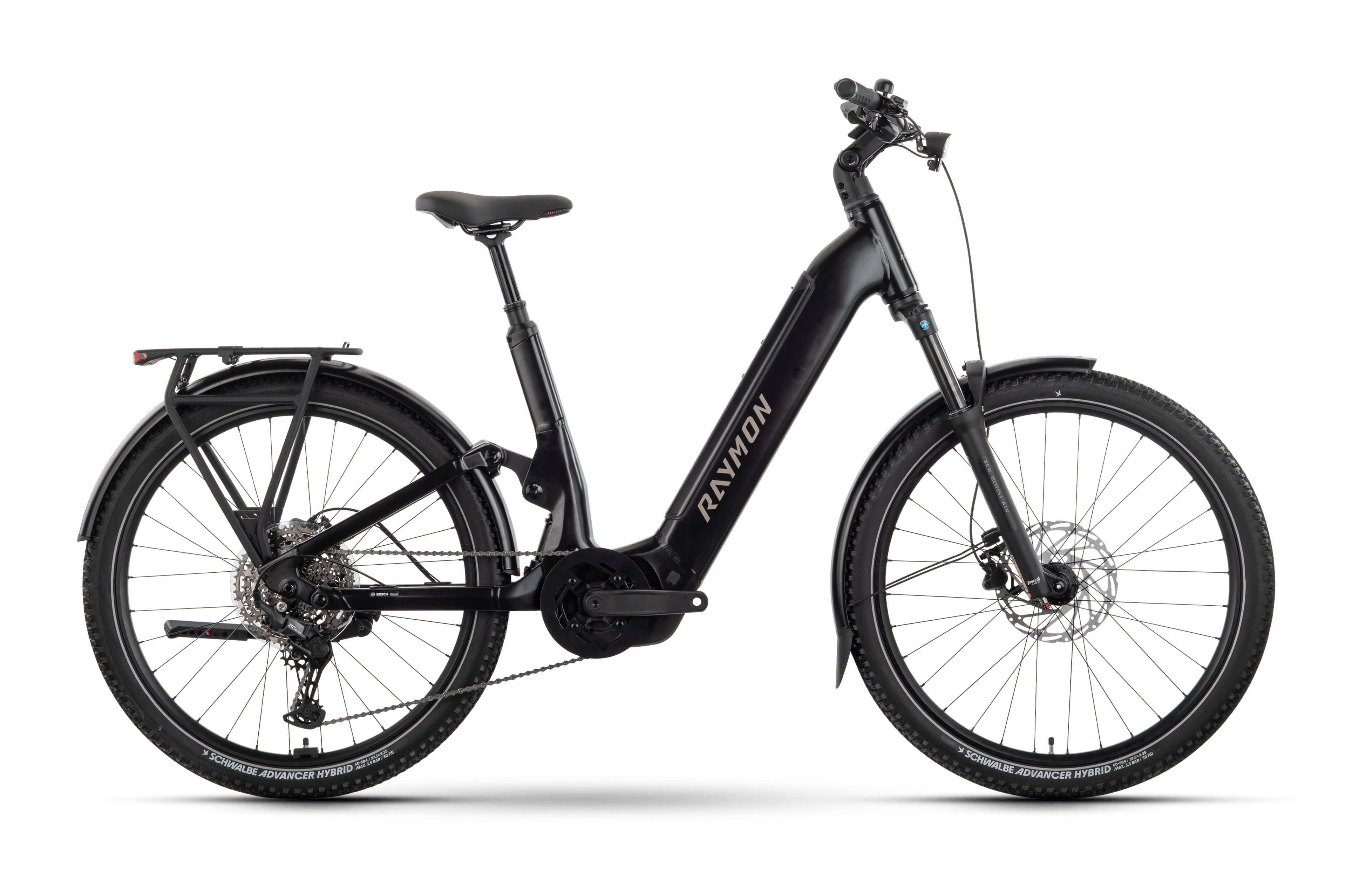 Raymon Tavano Comp E-Trekkingbikes (schwarz) 1