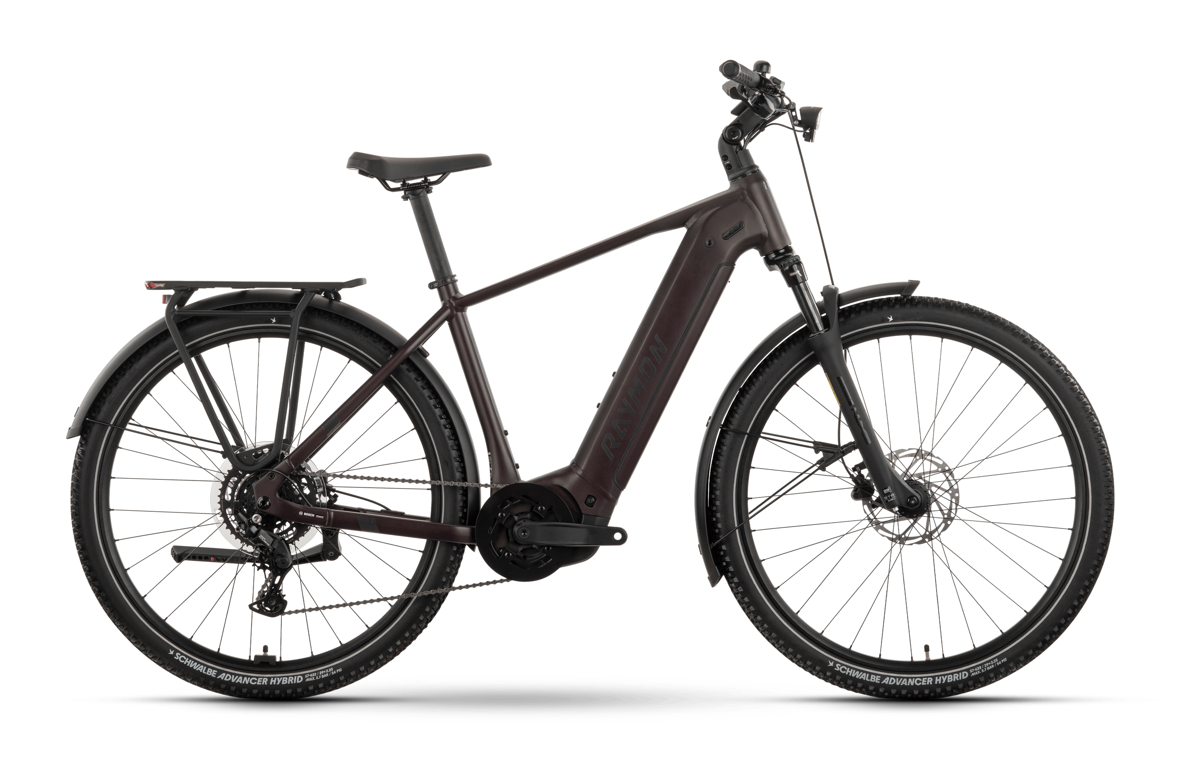 Raymon Tahona Comp E-Trekkingbikes (lila) 1