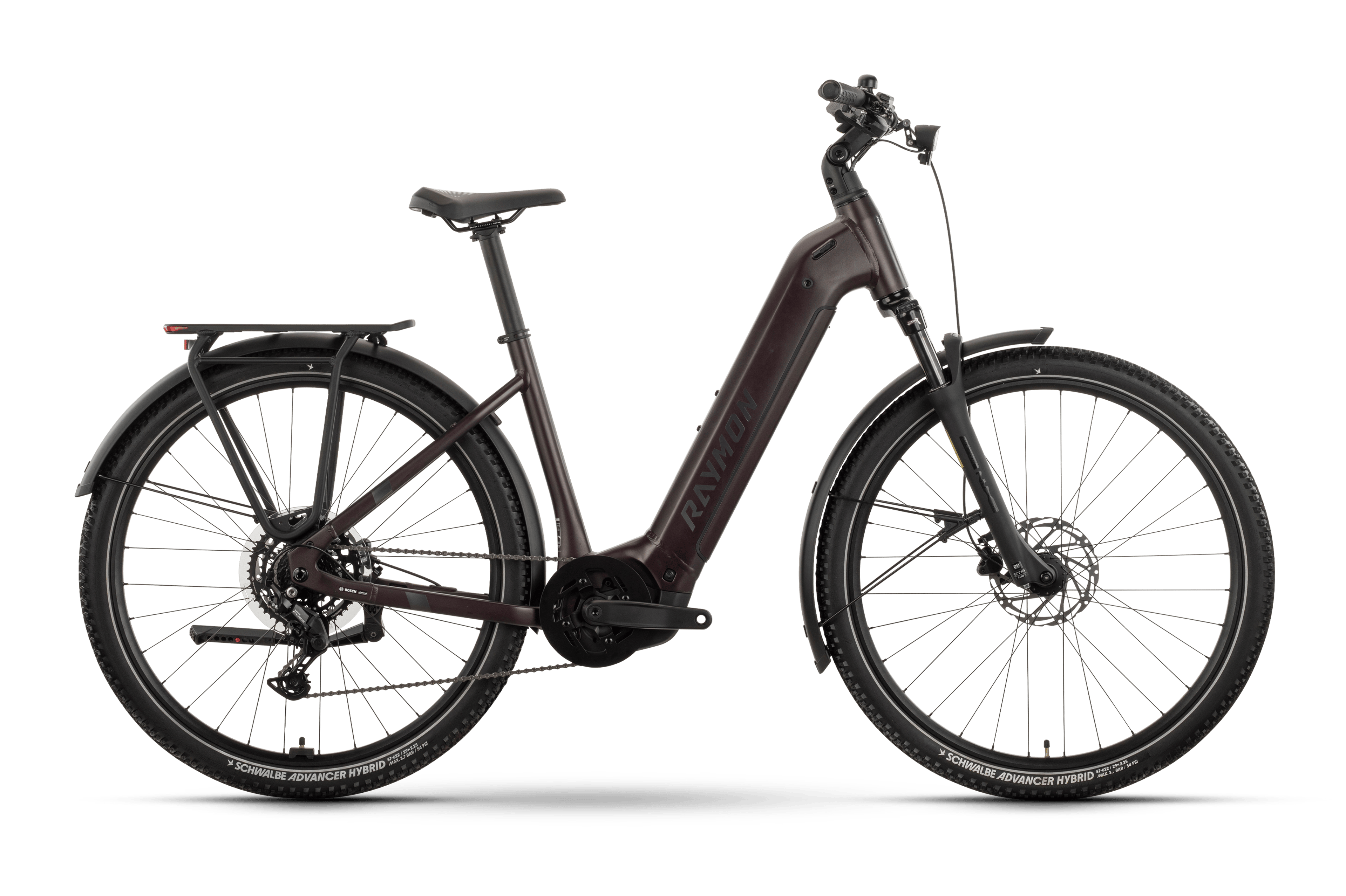 Raymon Tahona Comp E-Trekkingbikes (lila) 1