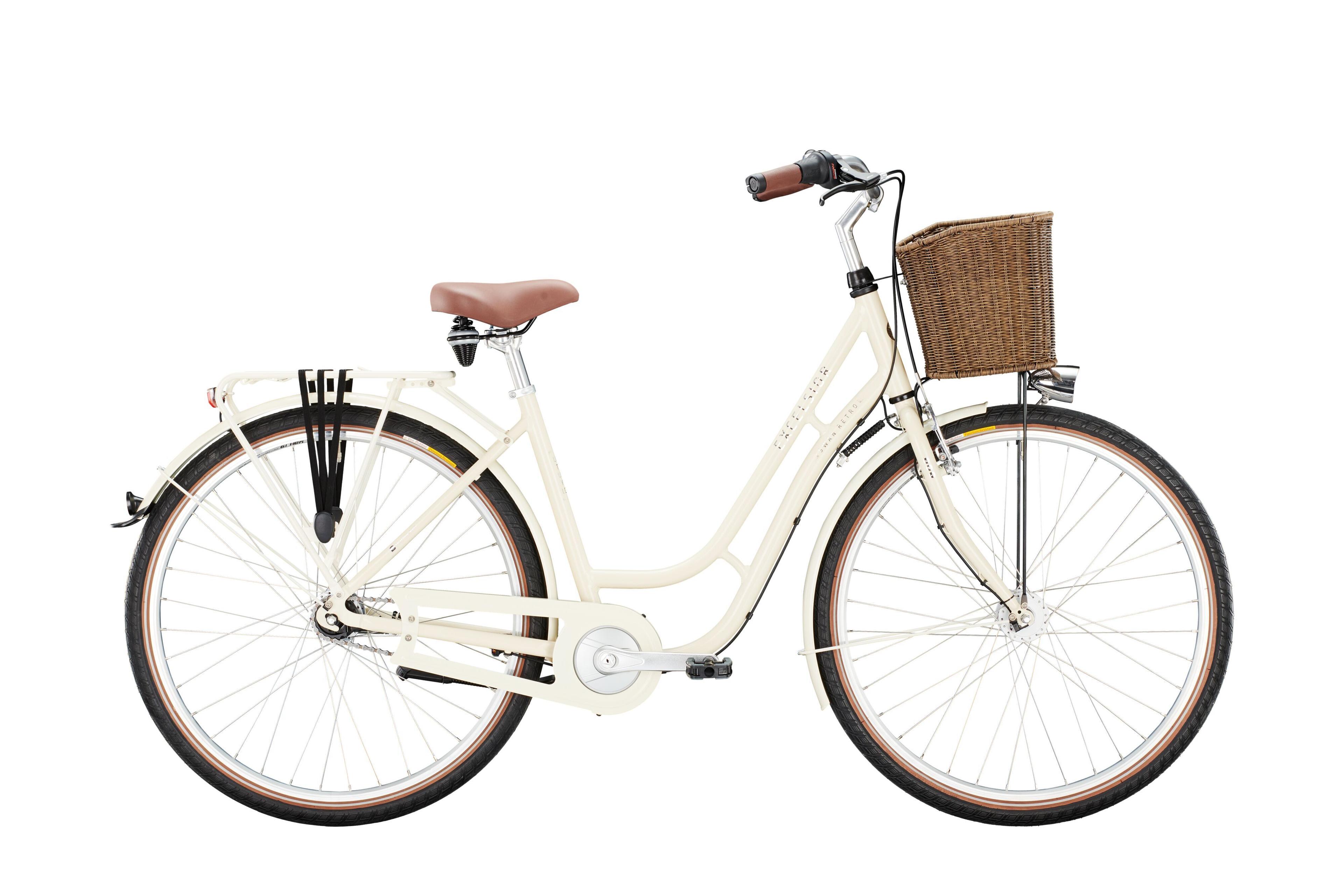 EXCELSIOR Swan Retro Alu Citybikes (beige) 1