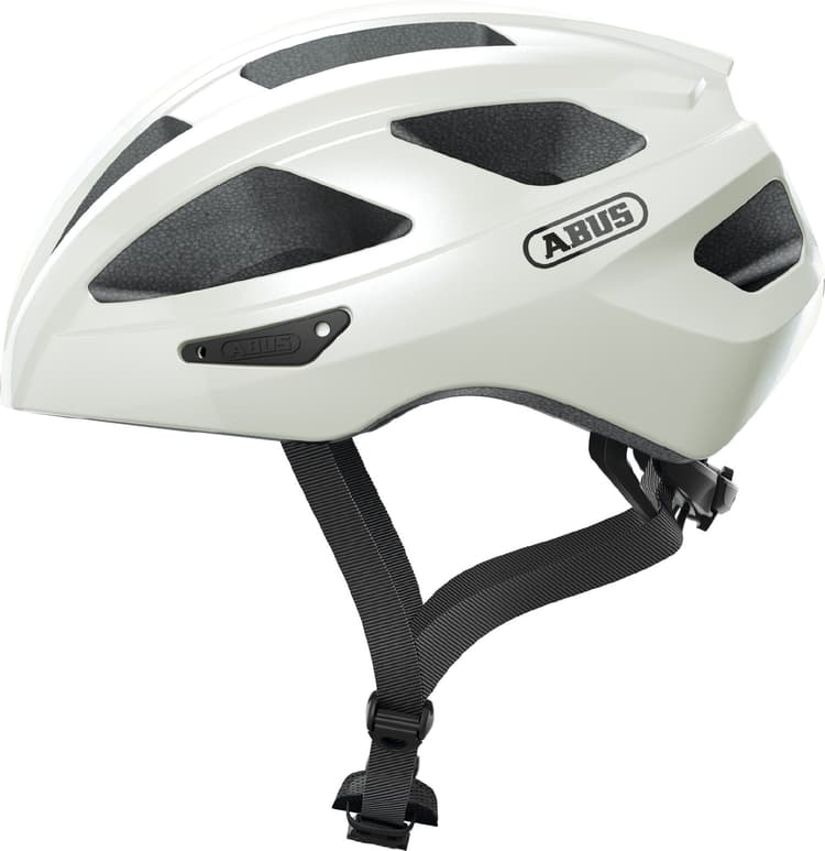 ABUS Macator pearl white Helme