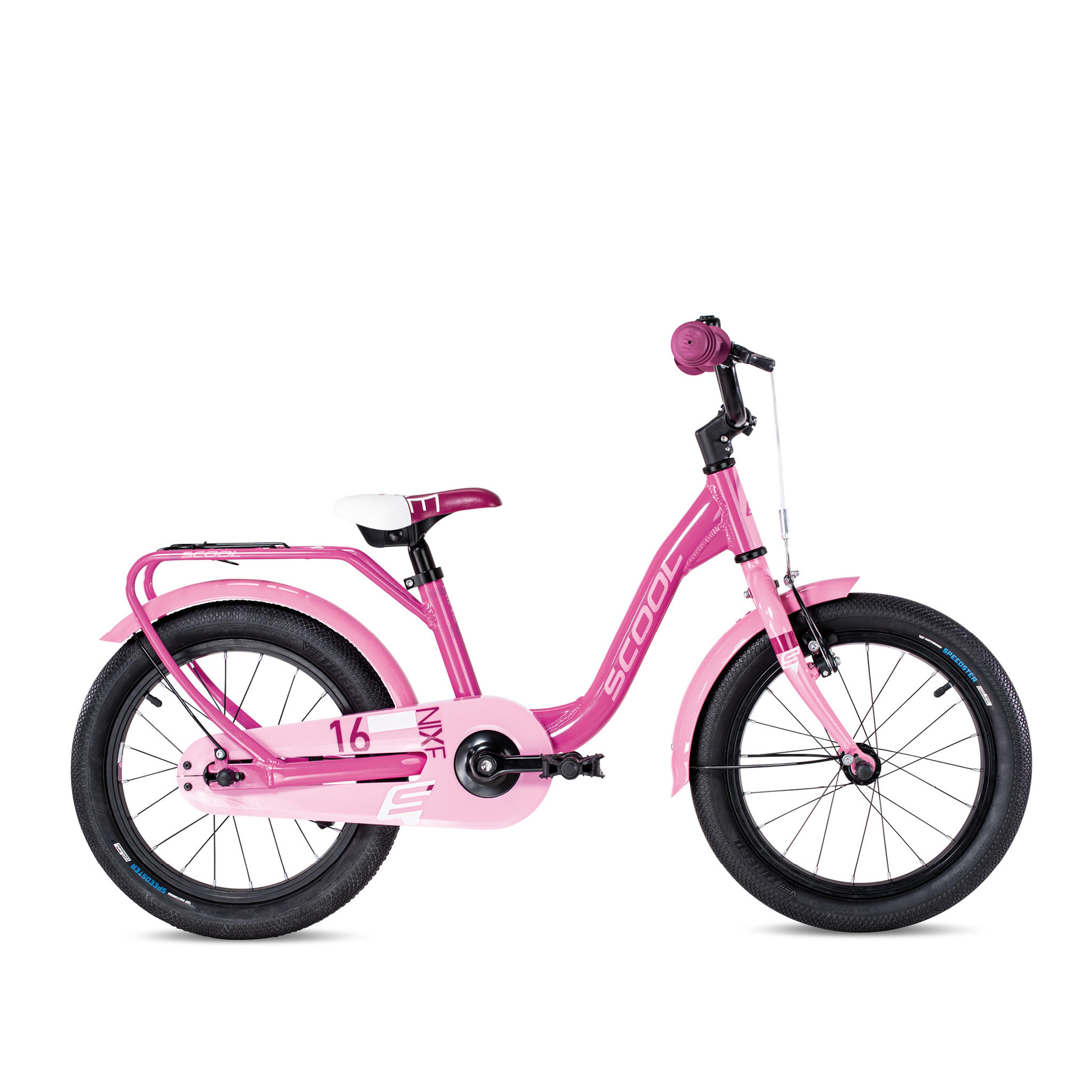 S'COOL niXe 16 Kinderfahrräder (pink) 1