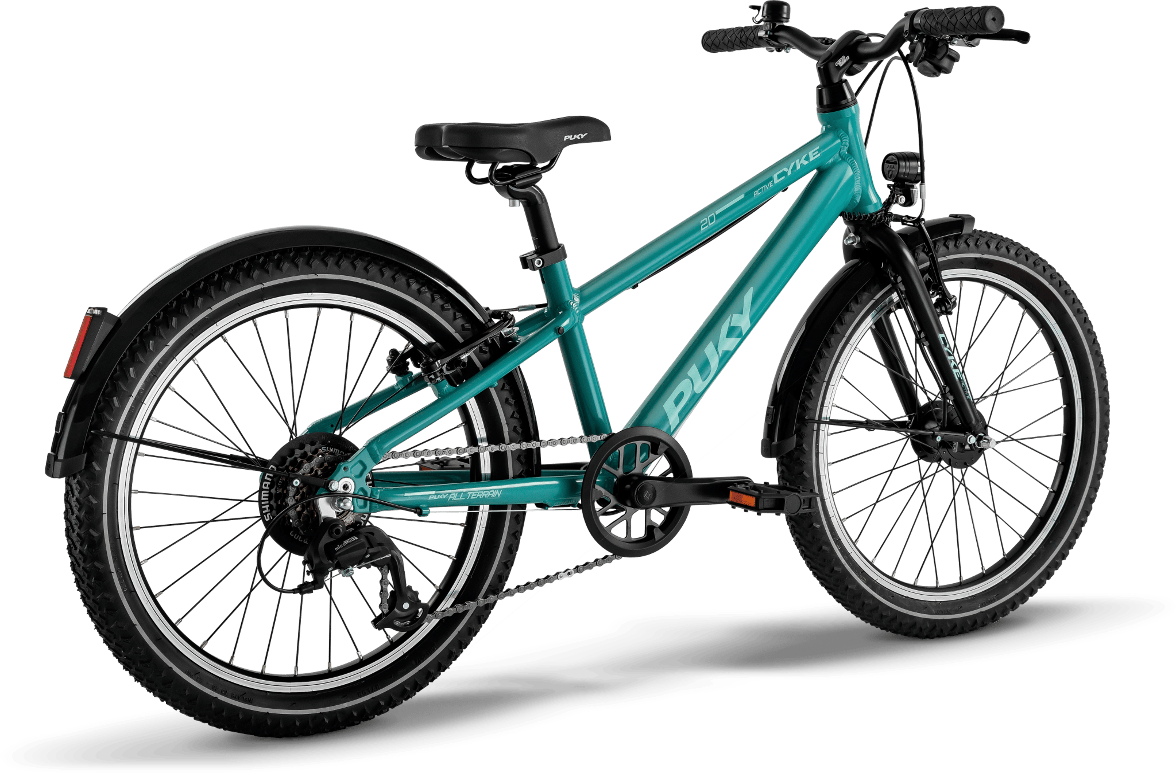 PUKY Cyke 20-7 Active Kinderfahrrad 20 Zoll (türkis) 2
