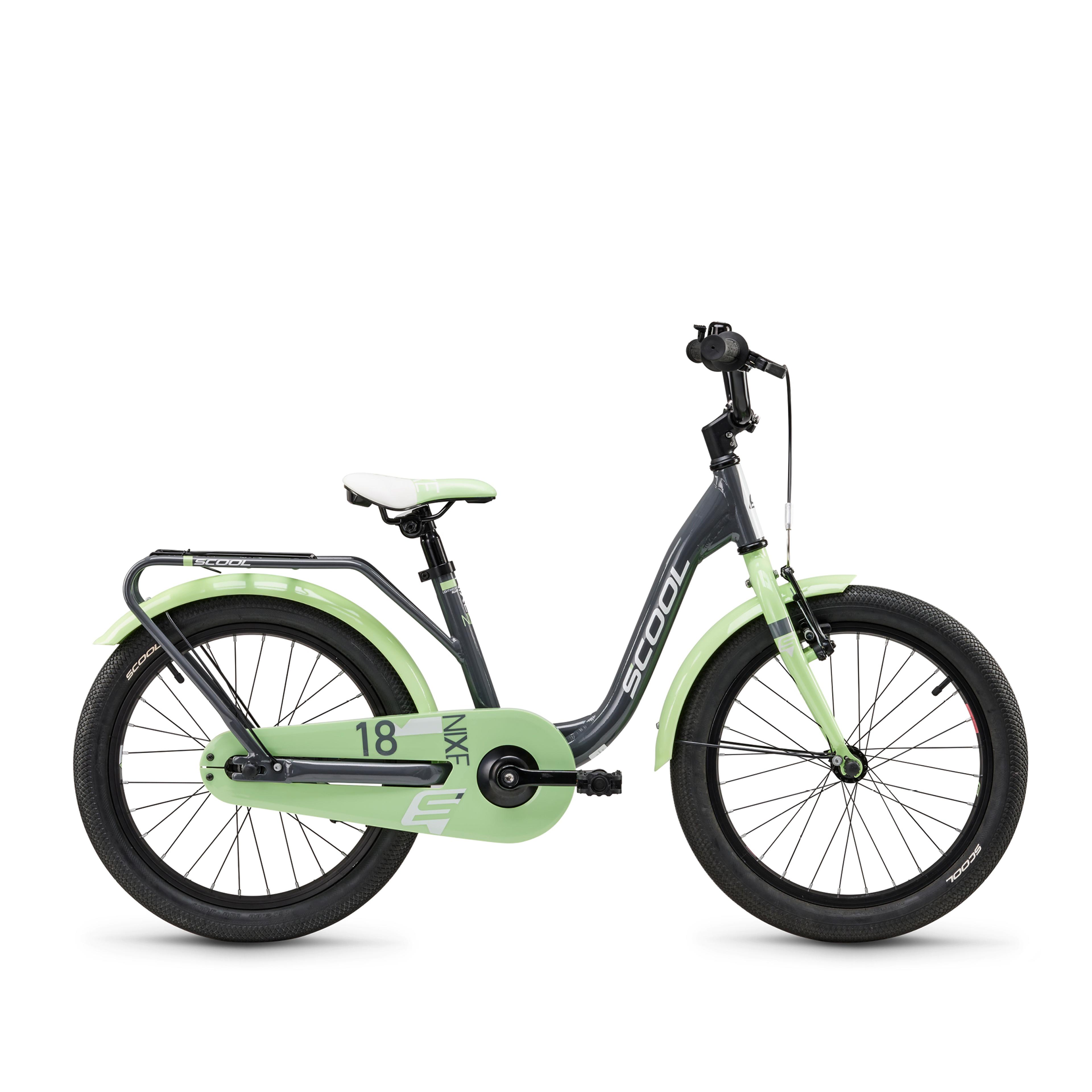 S'COOL niXe 18 Kinderfahrräder (grau) 1
