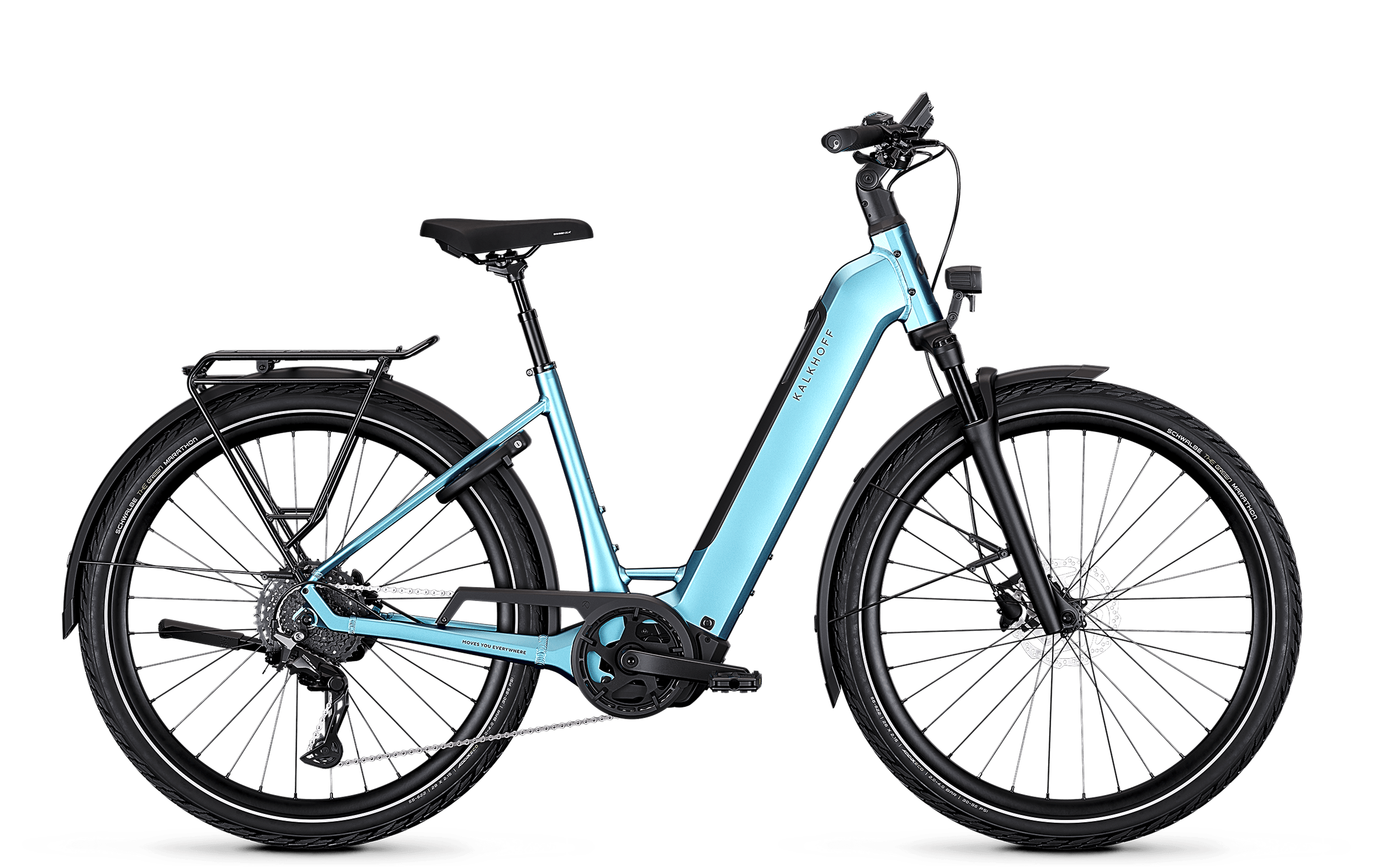 Kalkhoff Endeavour 3 Excite E-Trekkingbikes (blau) 1