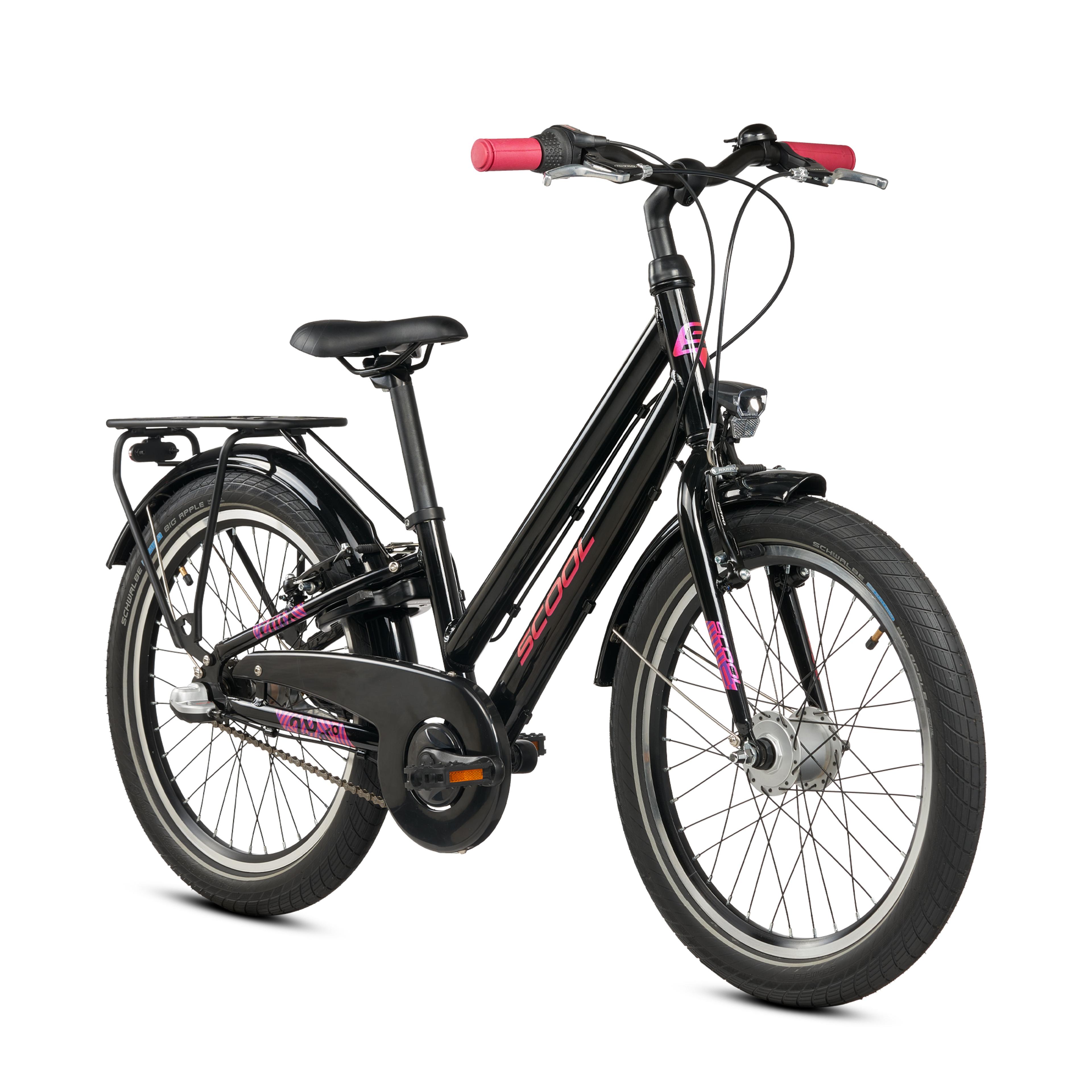 S'COOL chiX Pro 20-N3 Kinderfahrräder (schwarz) 2