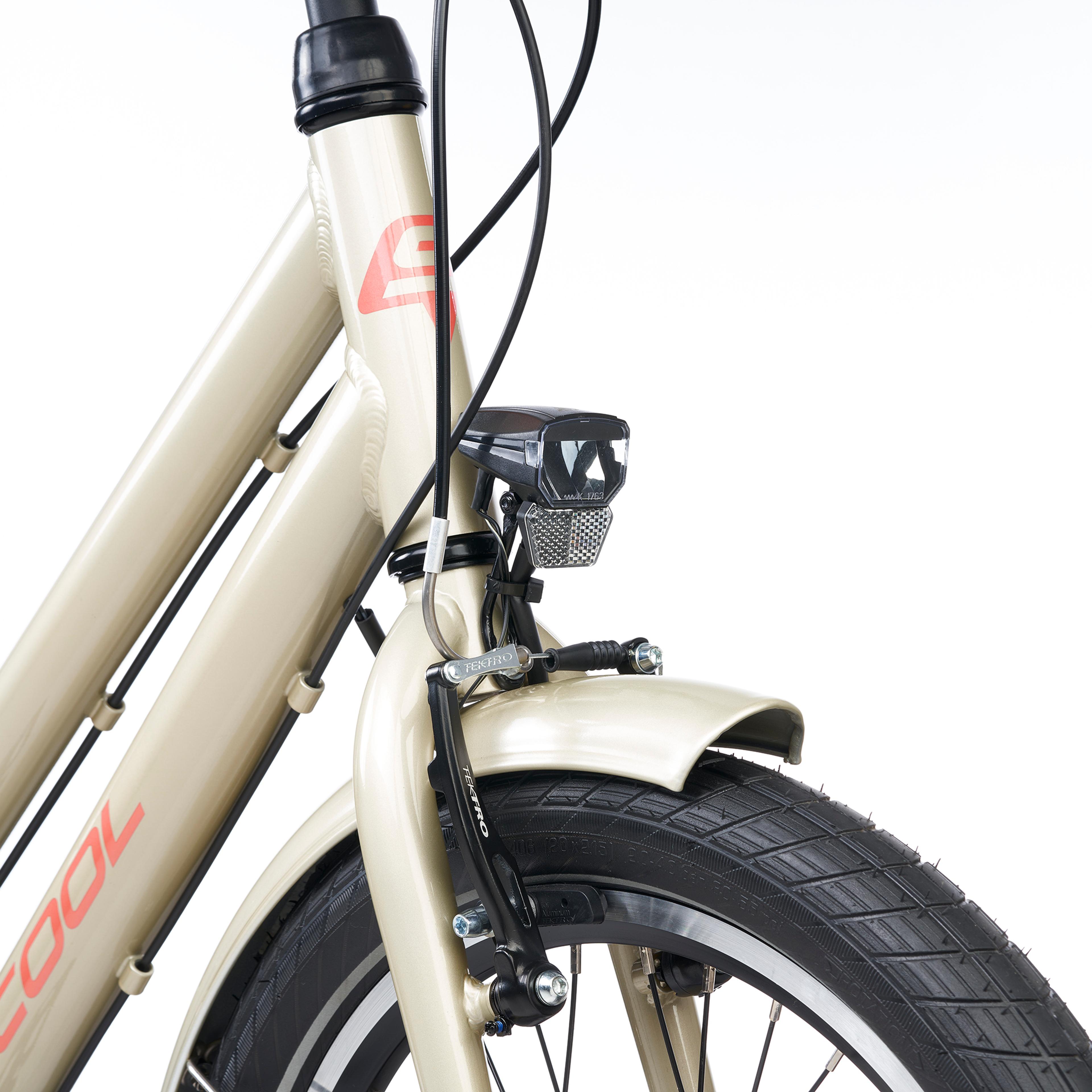 S'COOL chiX Pro 20-N3 Kinderfahrräder (beige) 3