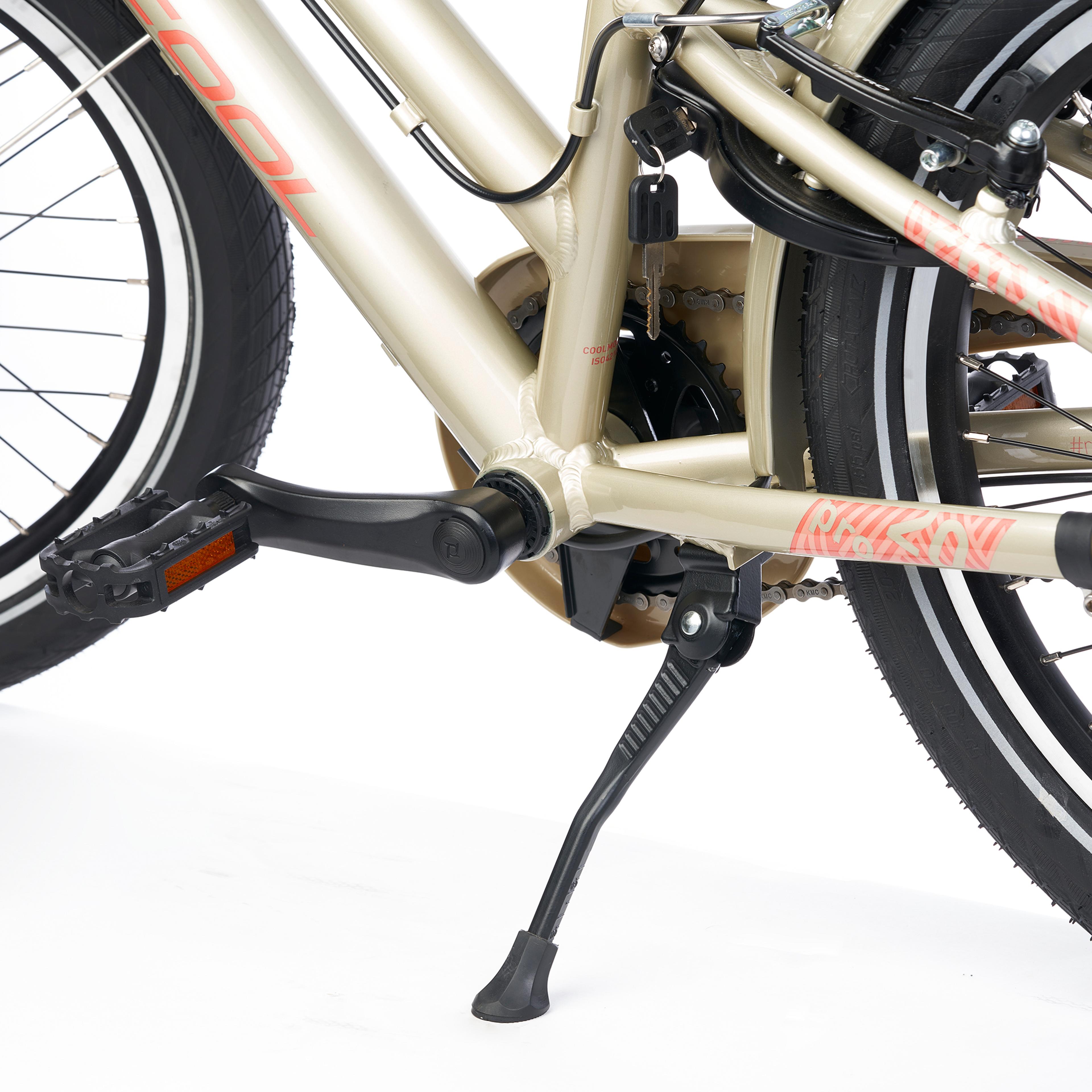 S'COOL chiX Pro 20-N3 Kinderfahrräder (beige) 6