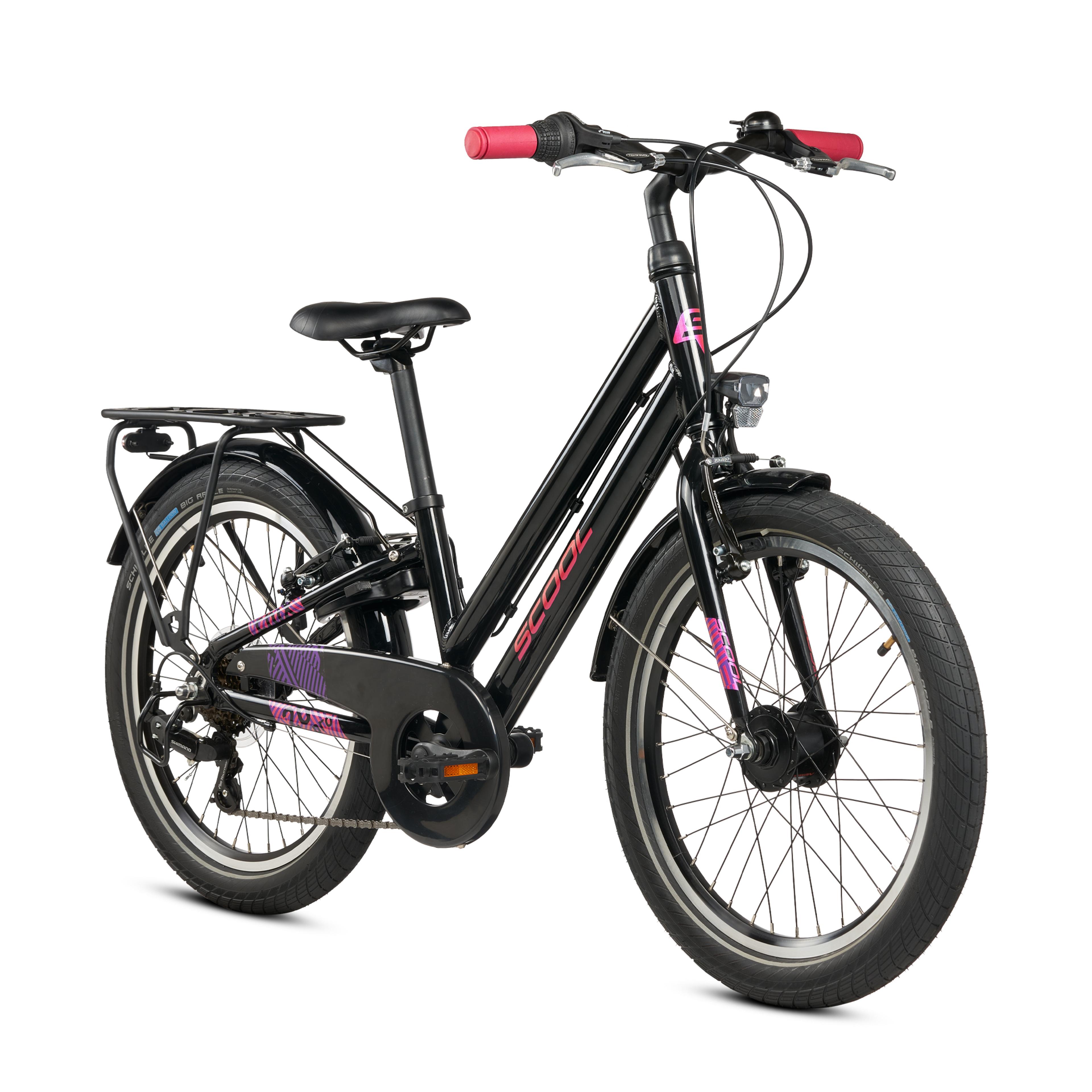 S'COOL chiX Pro 20-K7 Kinderfahrräder (schwarz) 2