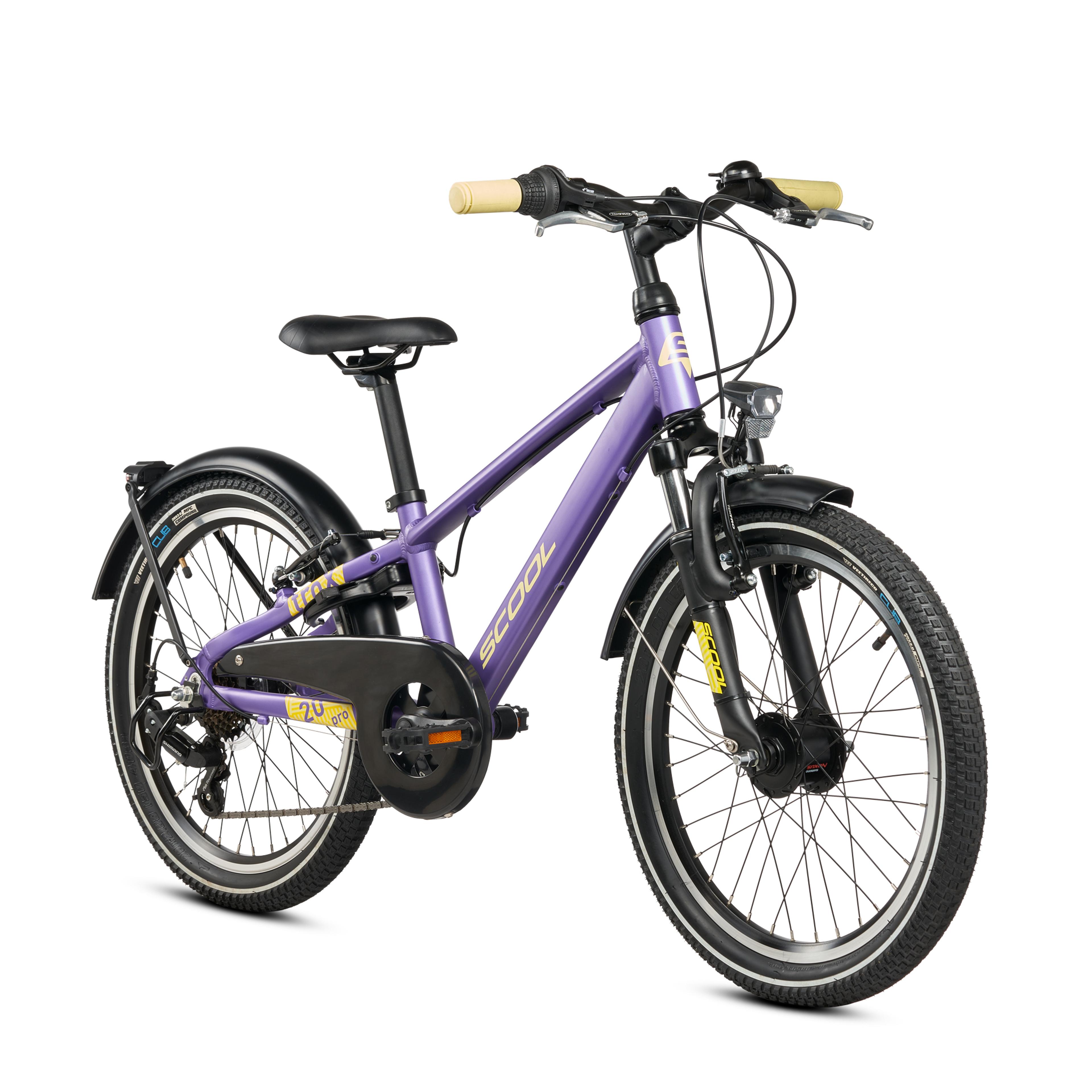 S'COOL troX pro 20-K7 Kinderfahrräder (lila) 2