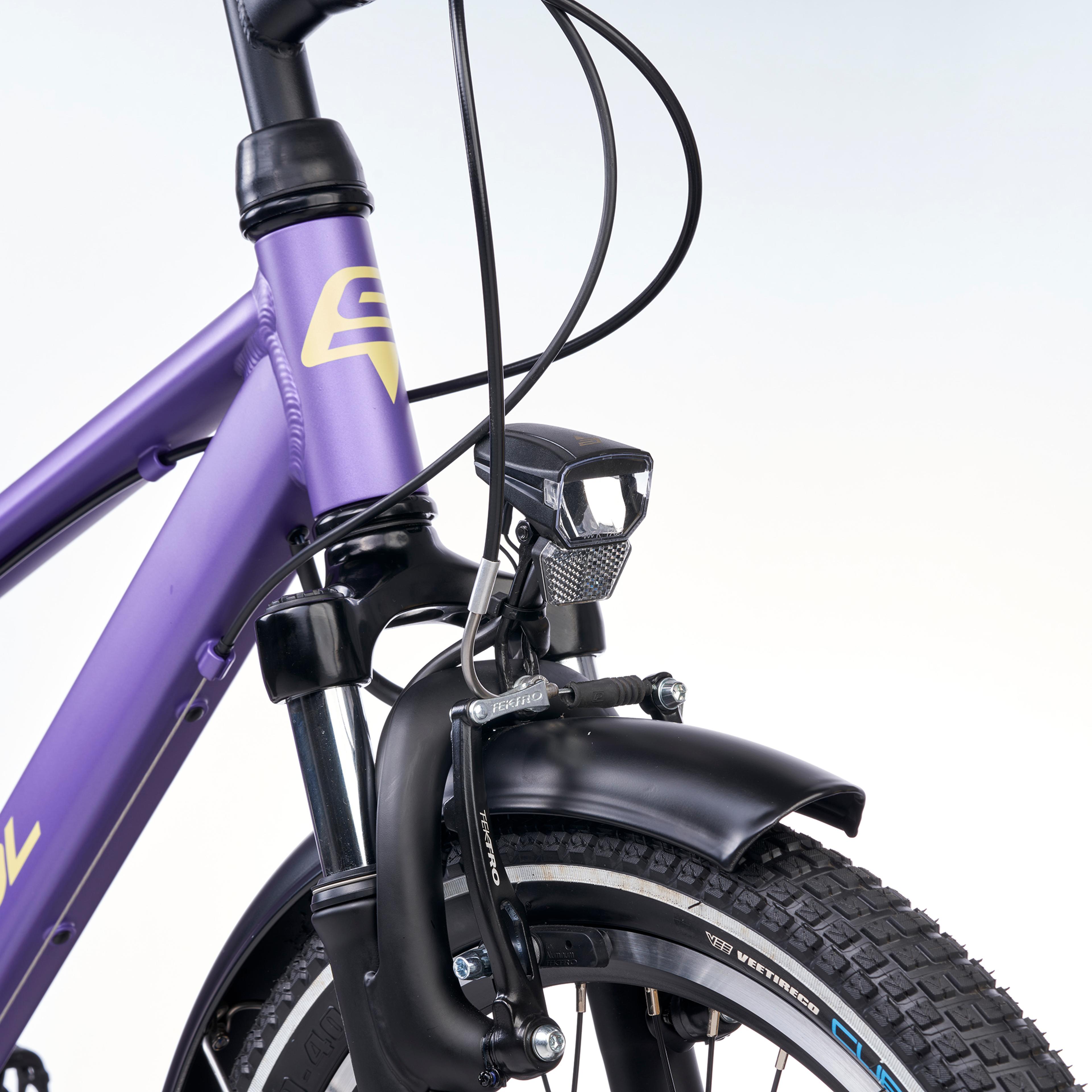 S'COOL troX pro 20-K7 Kinderfahrräder (lila) 3