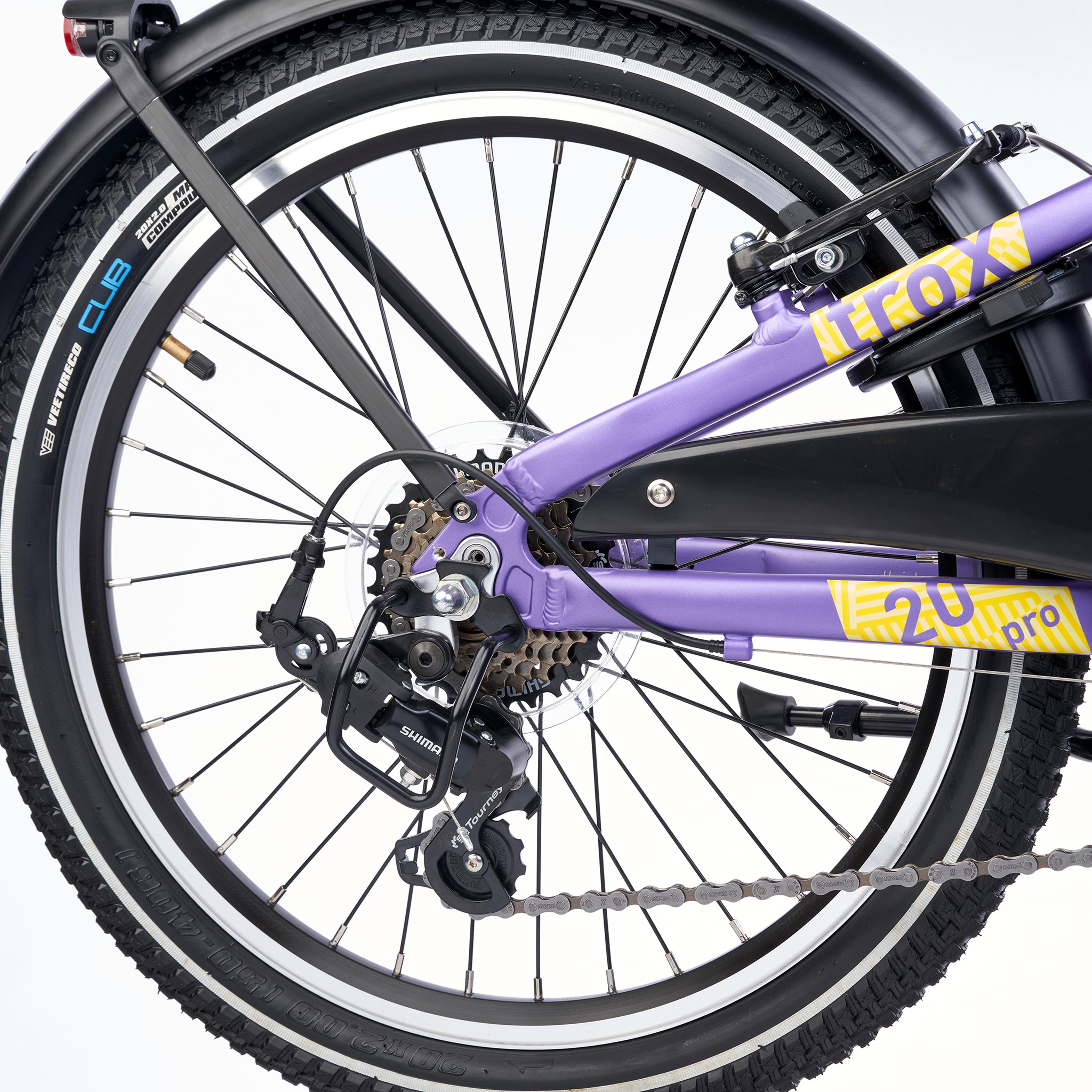 S'COOL troX pro 20-K7 Kinderfahrräder (lila) 4