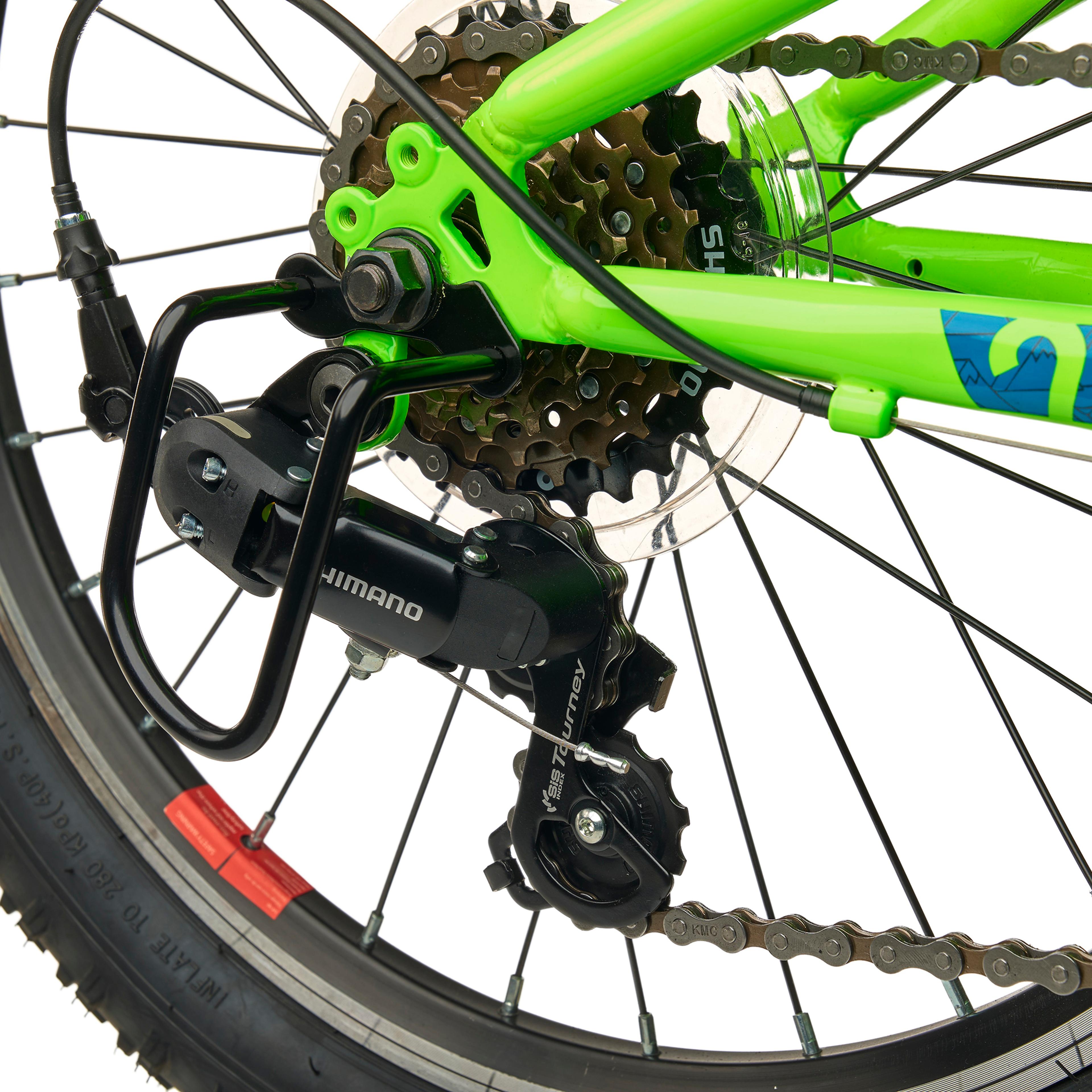 S'COOL Xroc 20-K6 Kinderfahrräder (grün) 5