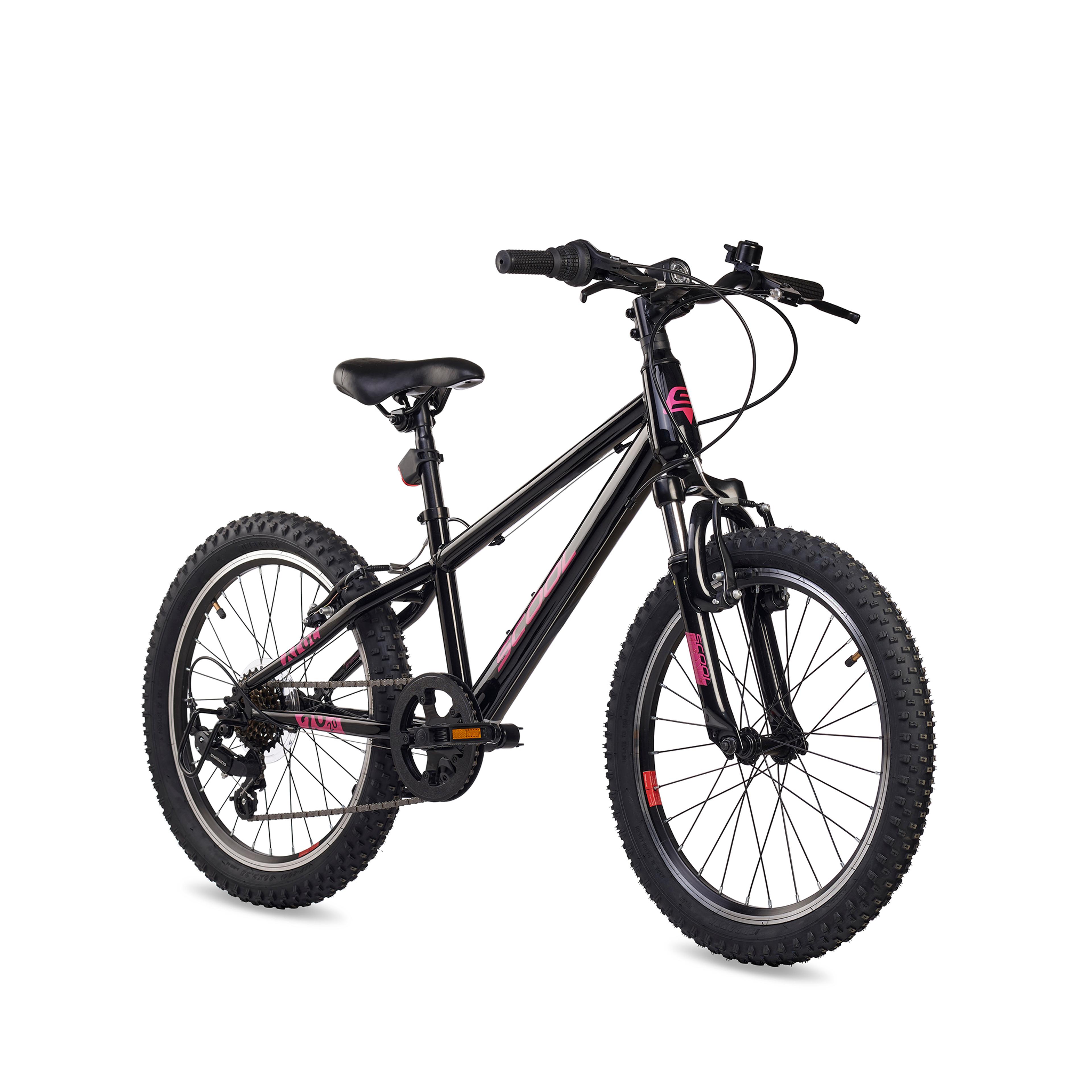 S'COOL Xroc 20-K6 Kinderfahrräder (schwarz) 2