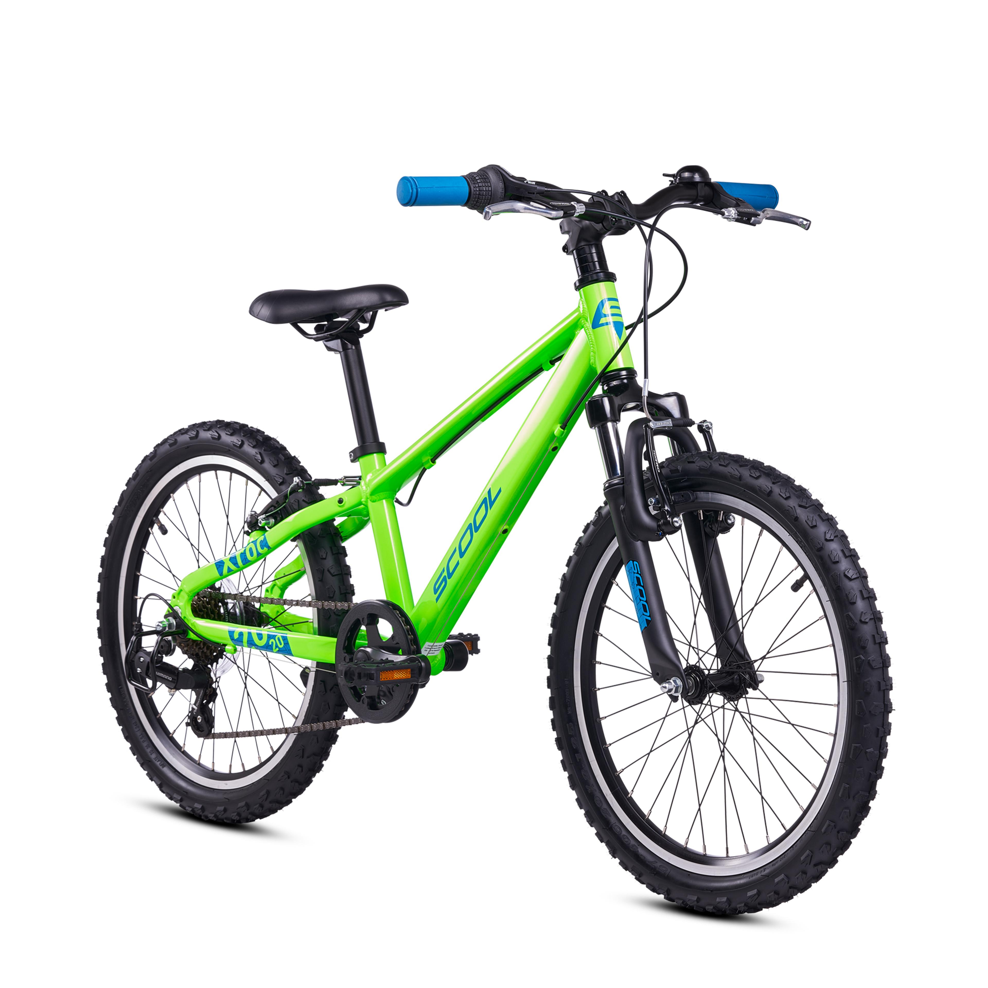 S'COOL Xroc Pro 20-K7 Kinderfahrräder (grün) 2