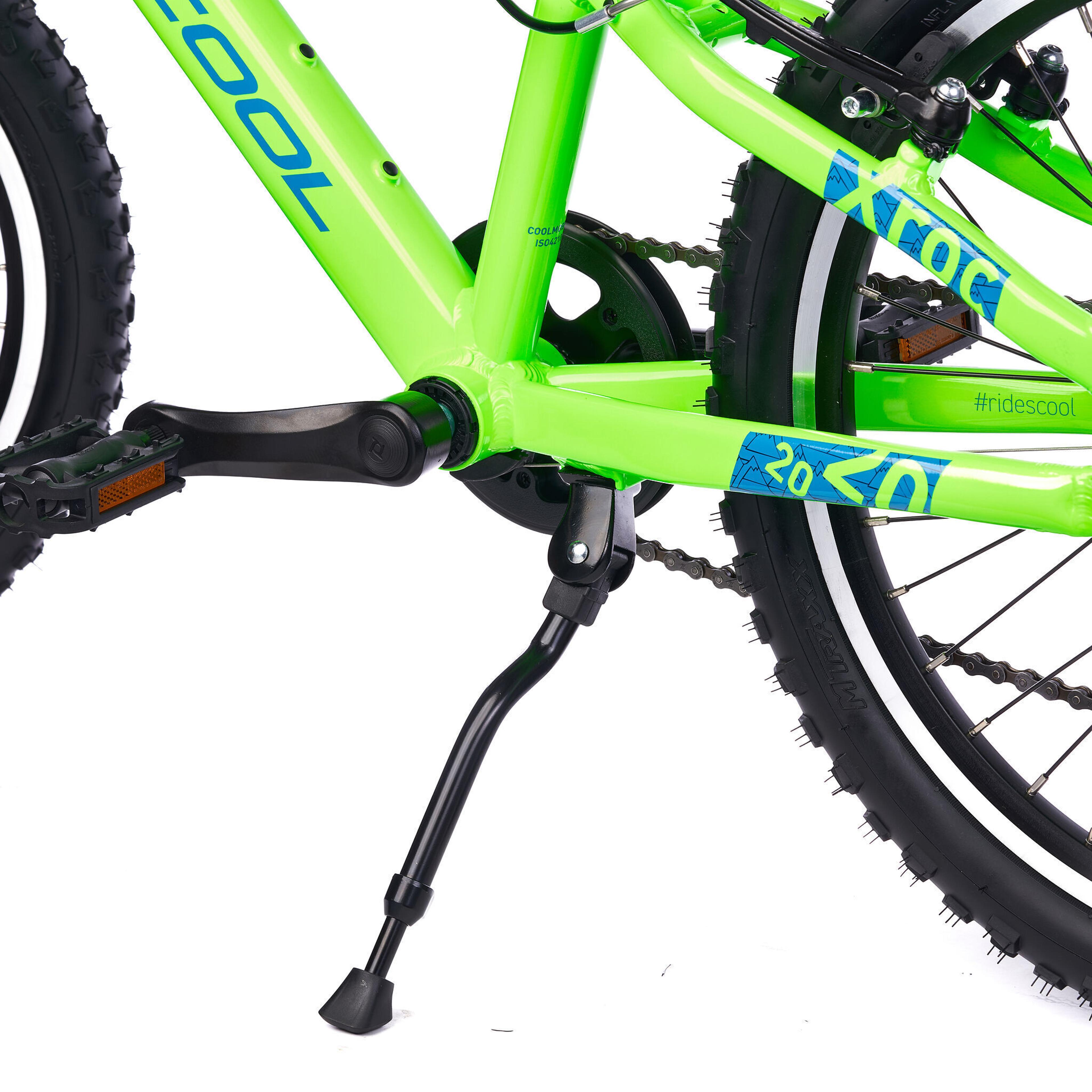 S'COOL Xroc Pro 20-K7 Kinderfahrräder (grün) 4